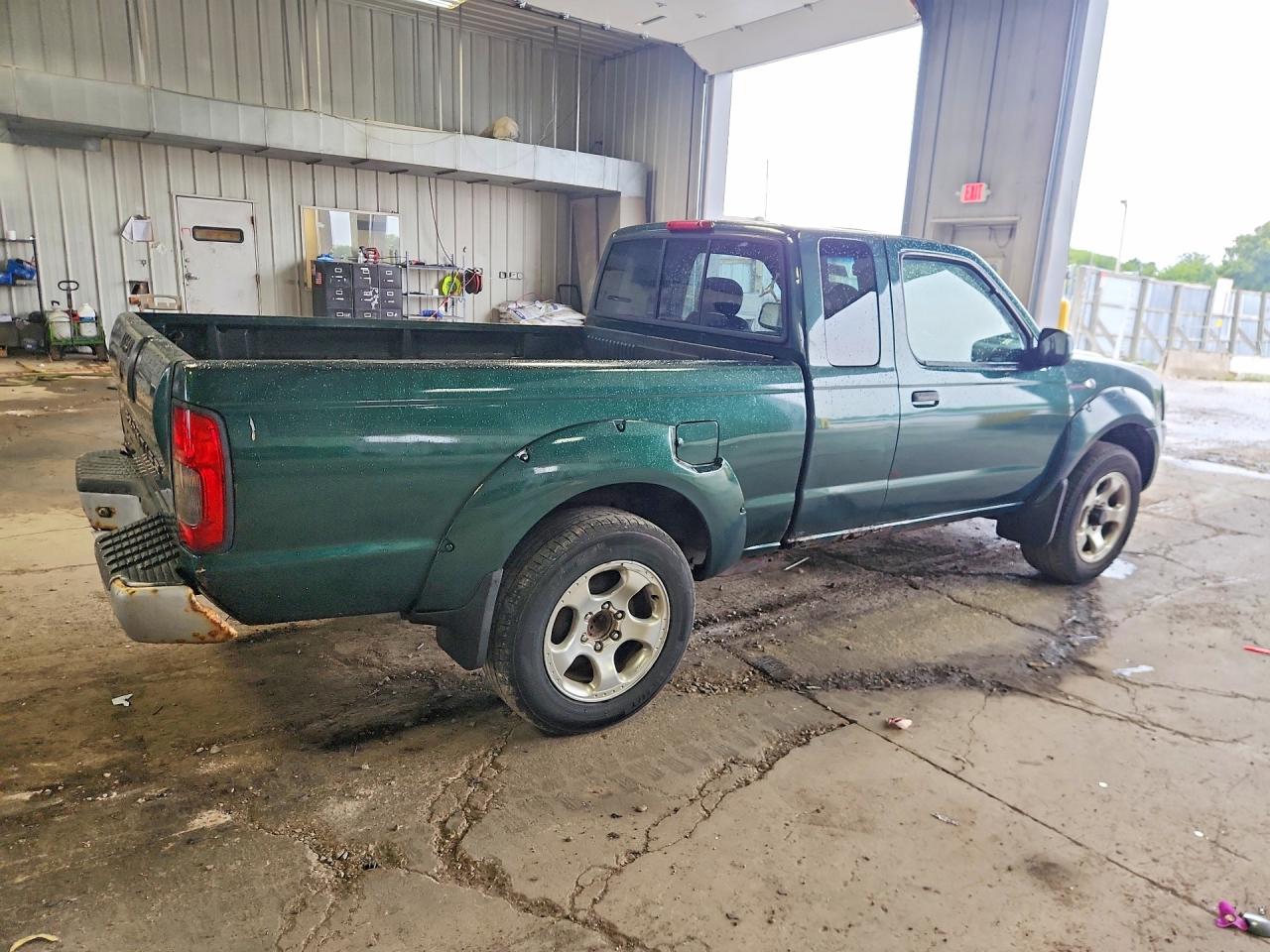 2001 Nissan Frontier Sc Green vin: 1N6MD26Y71C360930