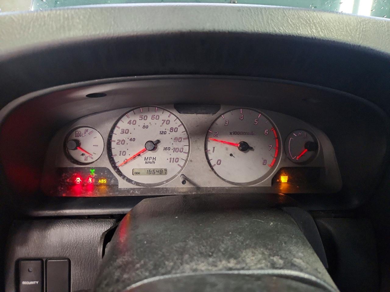 2001 Nissan Frontier Sc Green vin: 1N6MD26Y71C360930