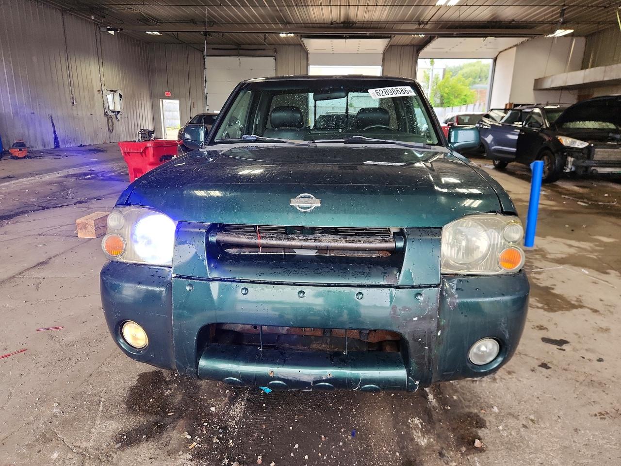 2001 Nissan Frontier Sc Green vin: 1N6MD26Y71C360930
