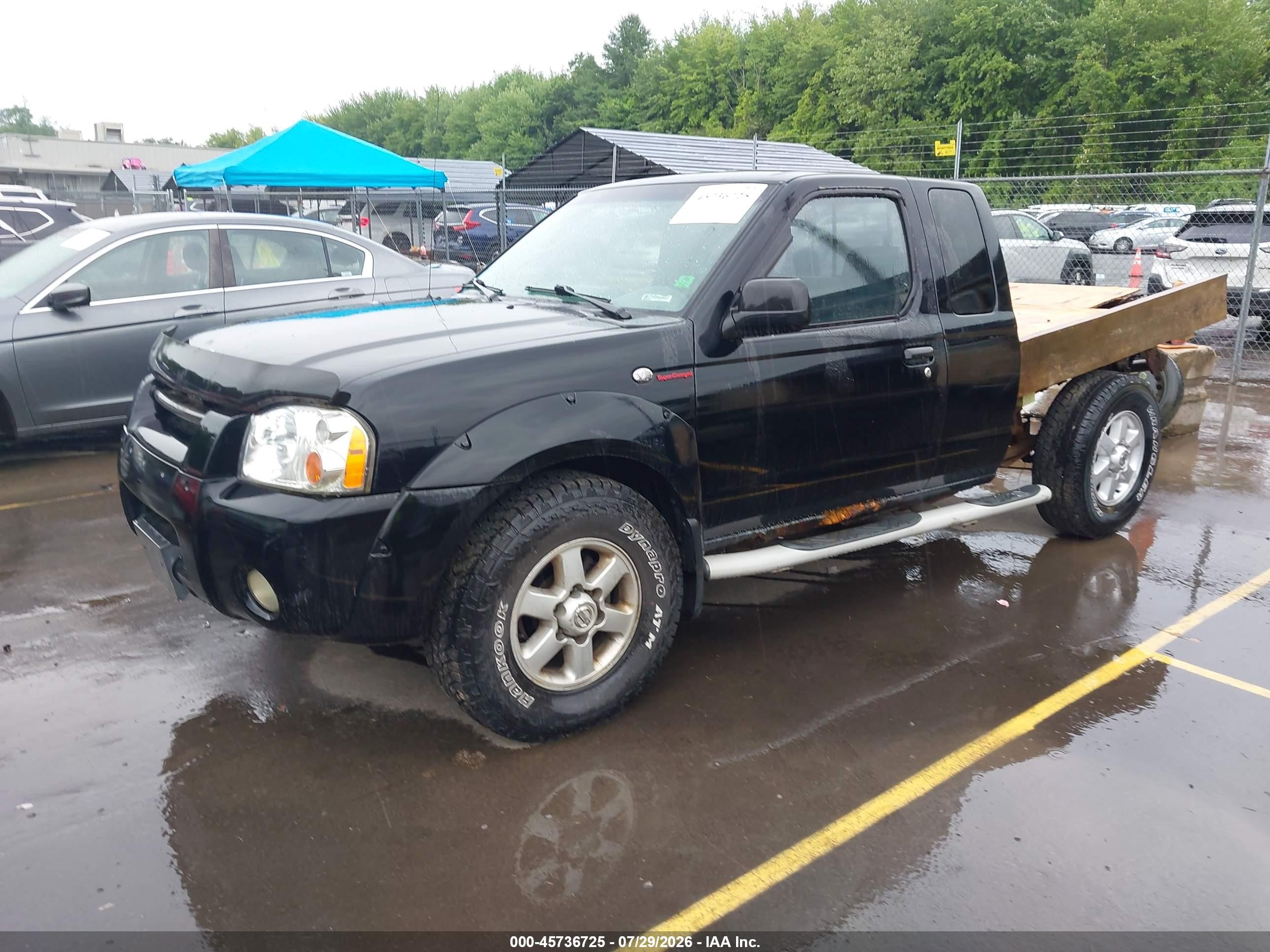 2003 Nissan Frontier Sve-v6 Black vin: 1N6MD26Y83C400869