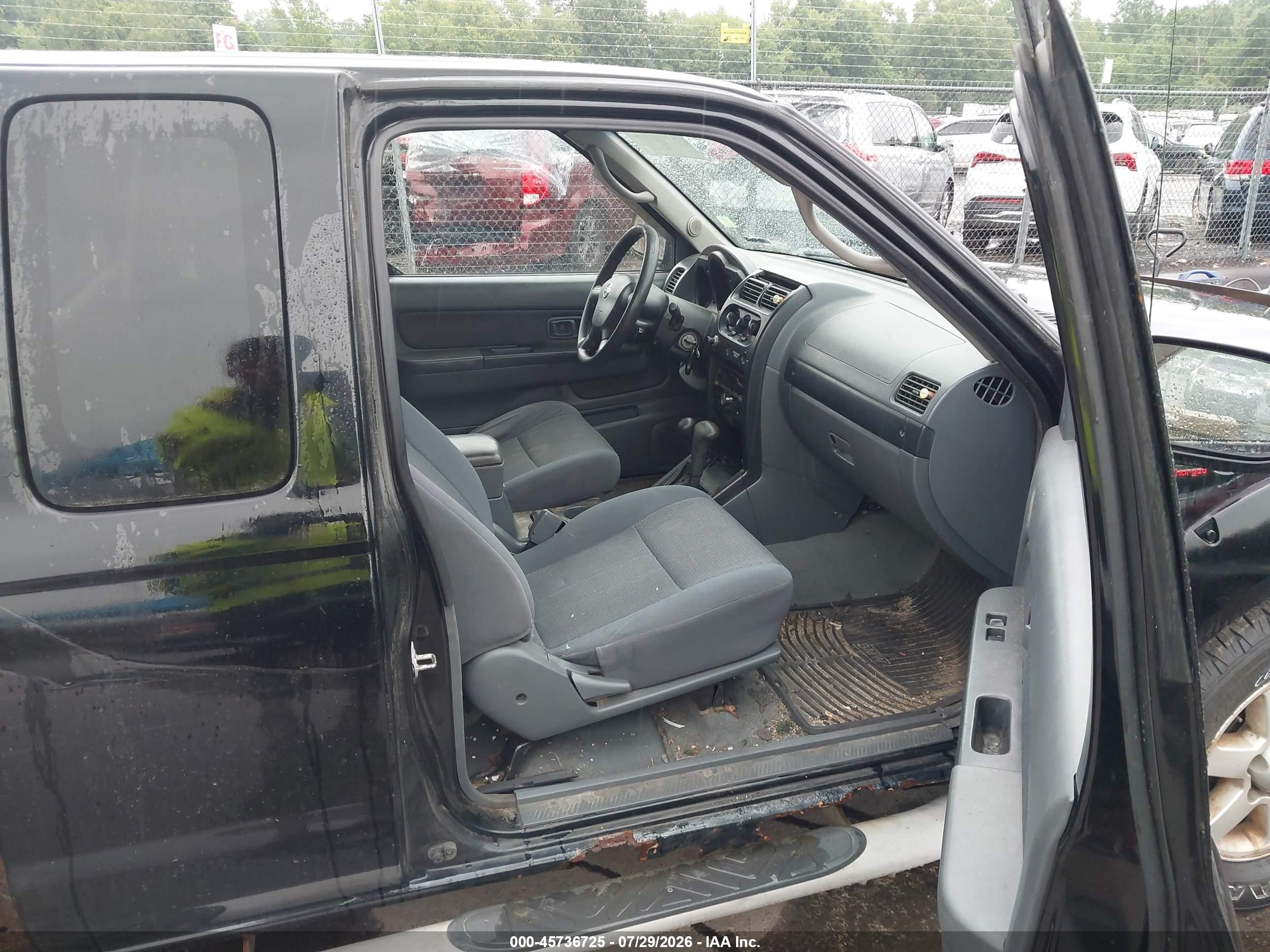 2003 Nissan Frontier Sve-v6 Black vin: 1N6MD26Y83C400869