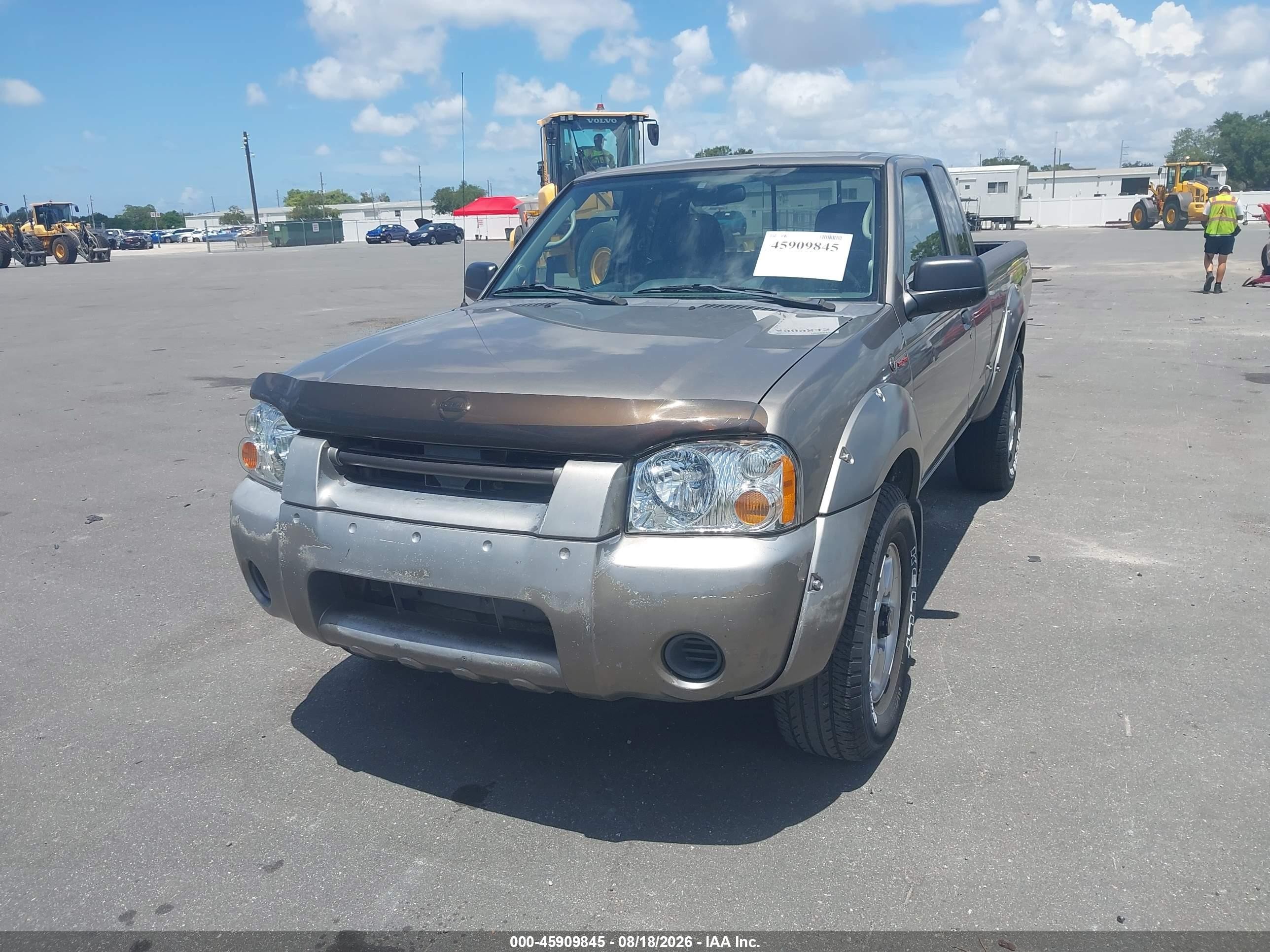 2004 Nissan Frontier Sc-v6 Gray vin: 1N6MD26Y94C420470