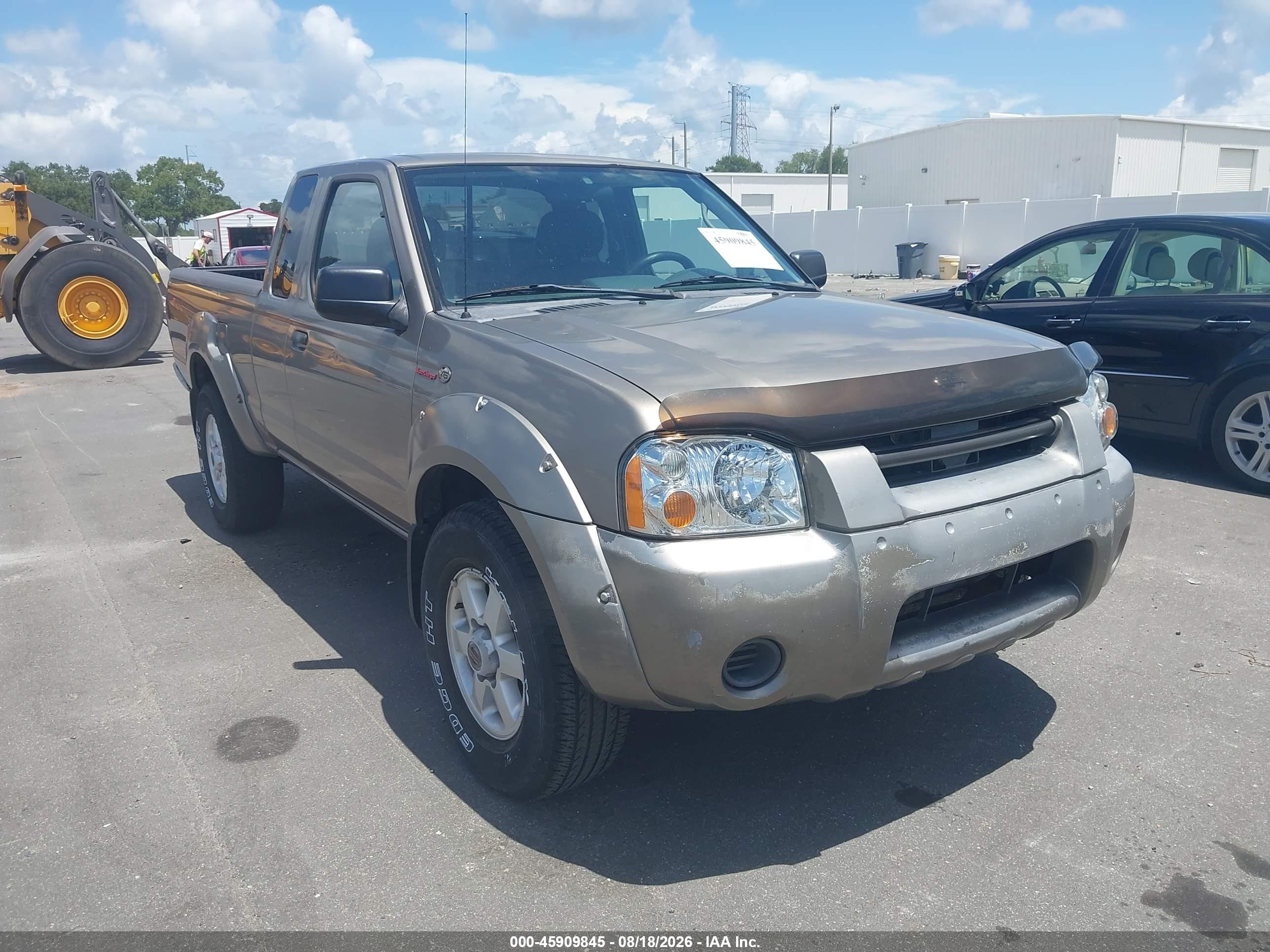 2004 Nissan Frontier Sc-v6 Gray vin: 1N6MD26Y94C420470