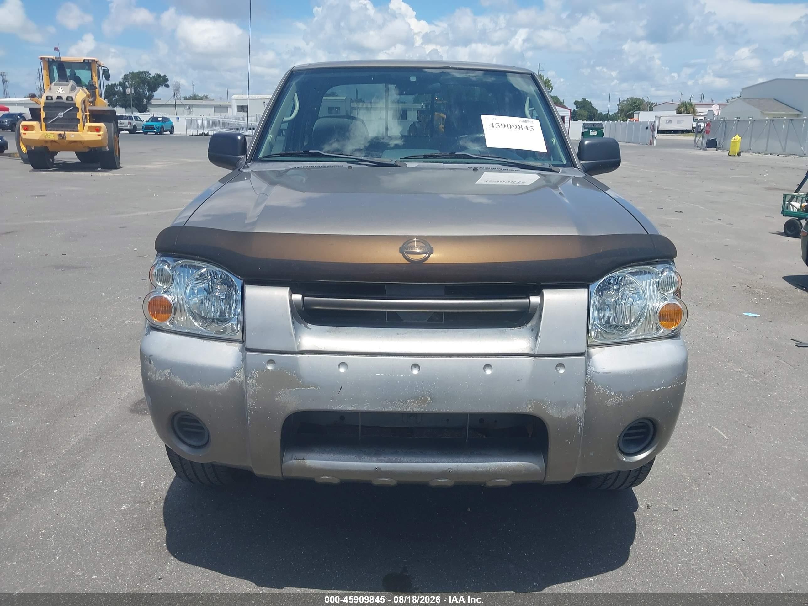 2004 Nissan Frontier Sc-v6 Gray vin: 1N6MD26Y94C420470