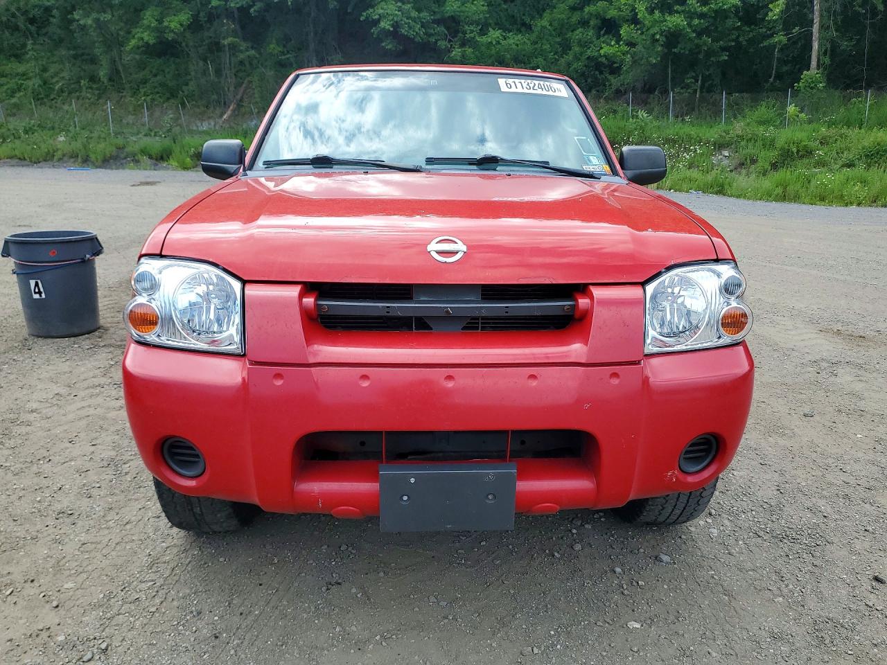 2002 Nissan Frontier King Cab Sc Красный vin: 1N6MD26YX2C378159