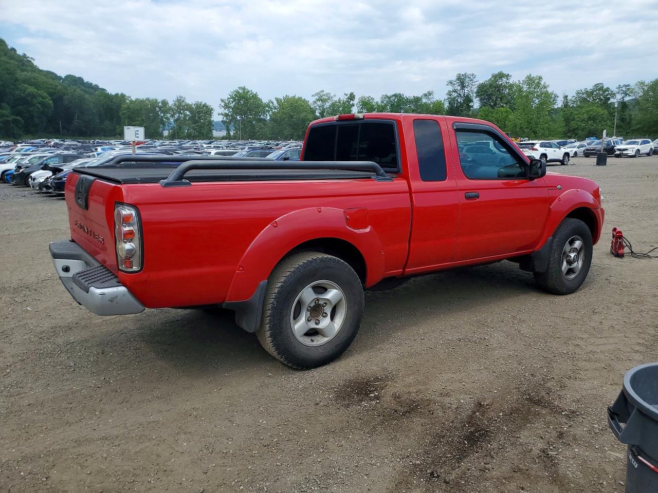 2002 Nissan Frontier King Cab Sc Красный vin: 1N6MD26YX2C378159