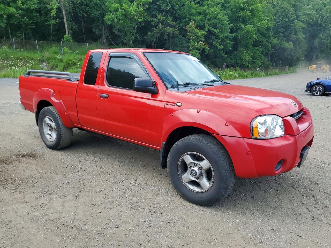 2002 Nissan Frontier King Cab Sc Красный vin: 1N6MD26YX2C378159