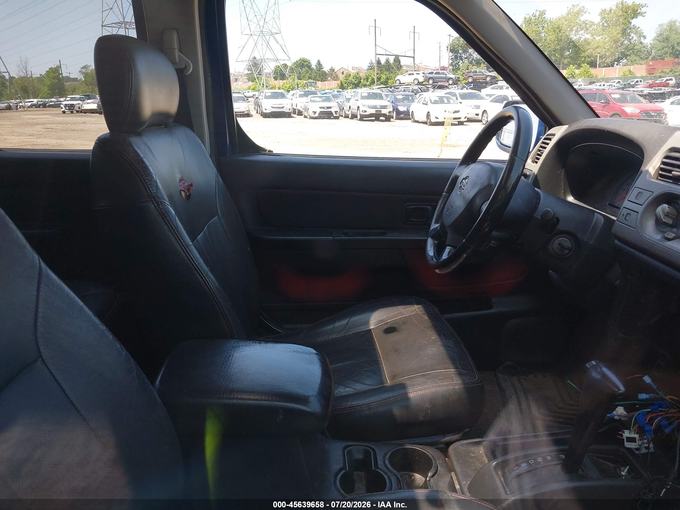 2001 Nissan Frontier Sc-v6 Blue vin: 1N6MD27T31C351810