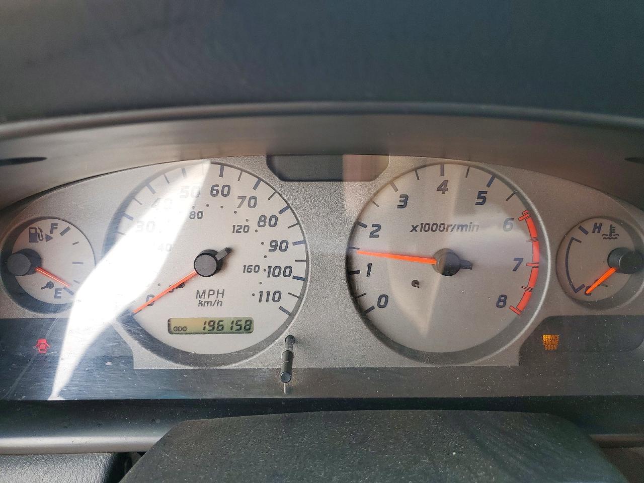2001 Nissan Frontier Crew Cab Sc Black vin: 1N6MD27T51C367734