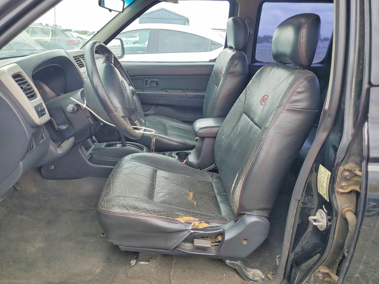 2001 Nissan Frontier Crew Cab Sc Black vin: 1N6MD27T51C367734