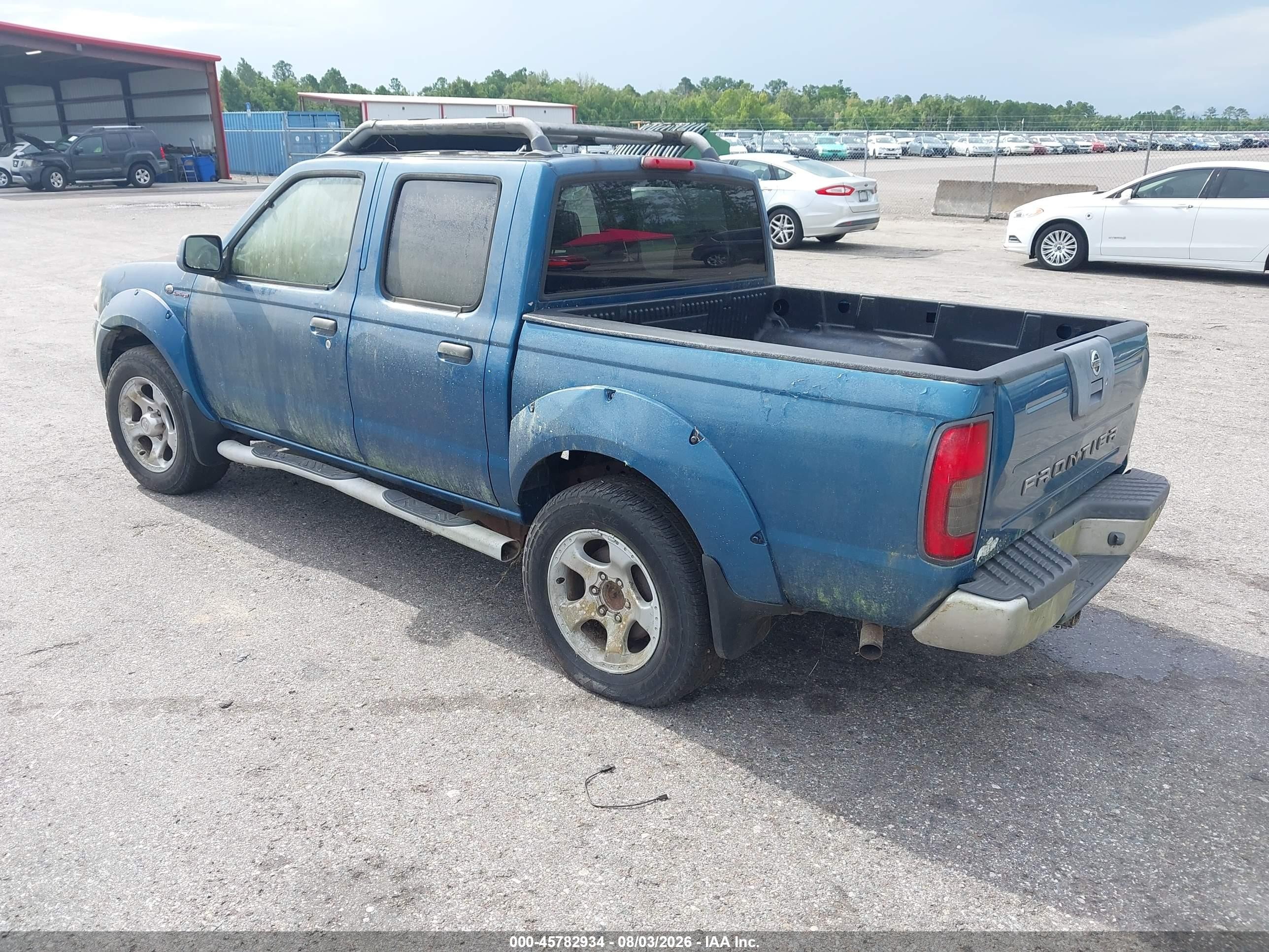 2001 Nissan Frontier Sc-v6 Blue vin: 1N6MD27T51C384632