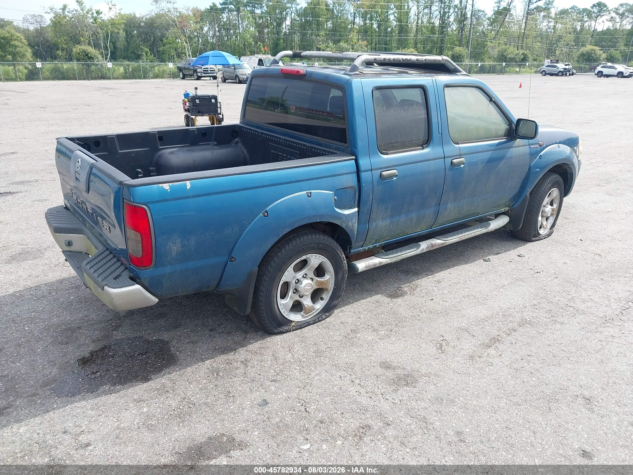 2001 Nissan Frontier Sc-v6 Blue vin: 1N6MD27T51C384632