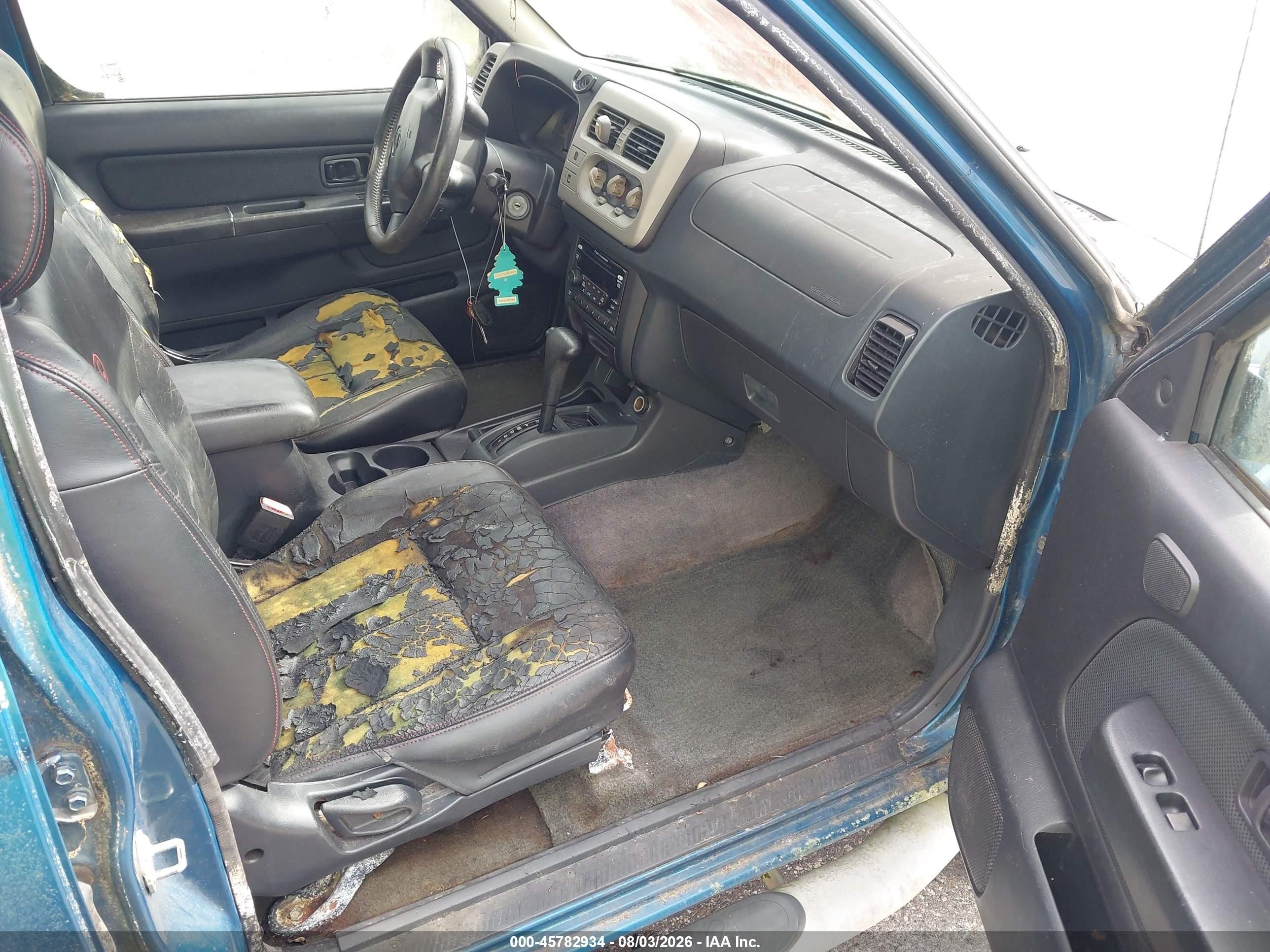 2001 Nissan Frontier Sc-v6 Blue vin: 1N6MD27T51C384632