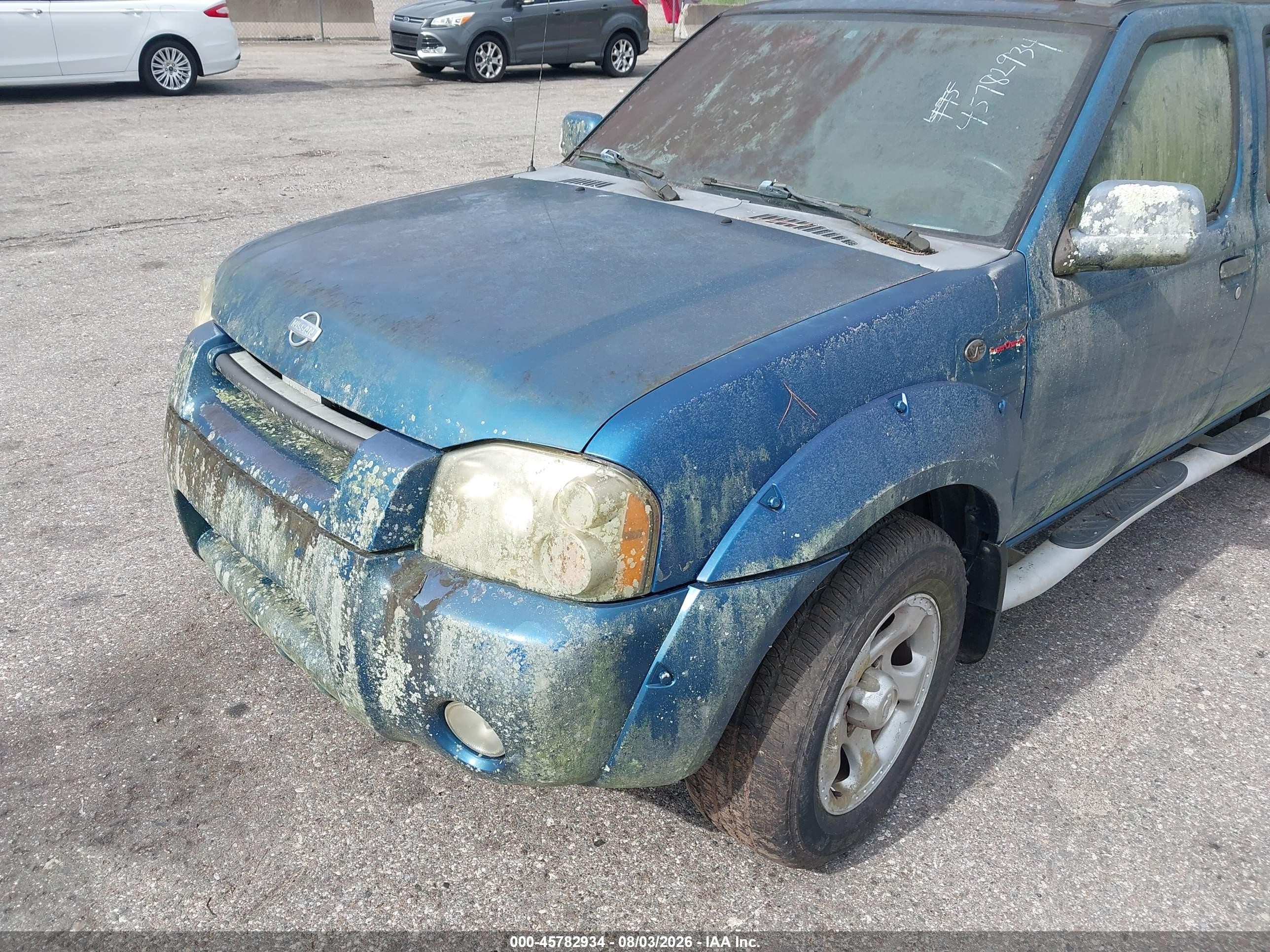 2001 Nissan Frontier Sc-v6 Blue vin: 1N6MD27T51C384632