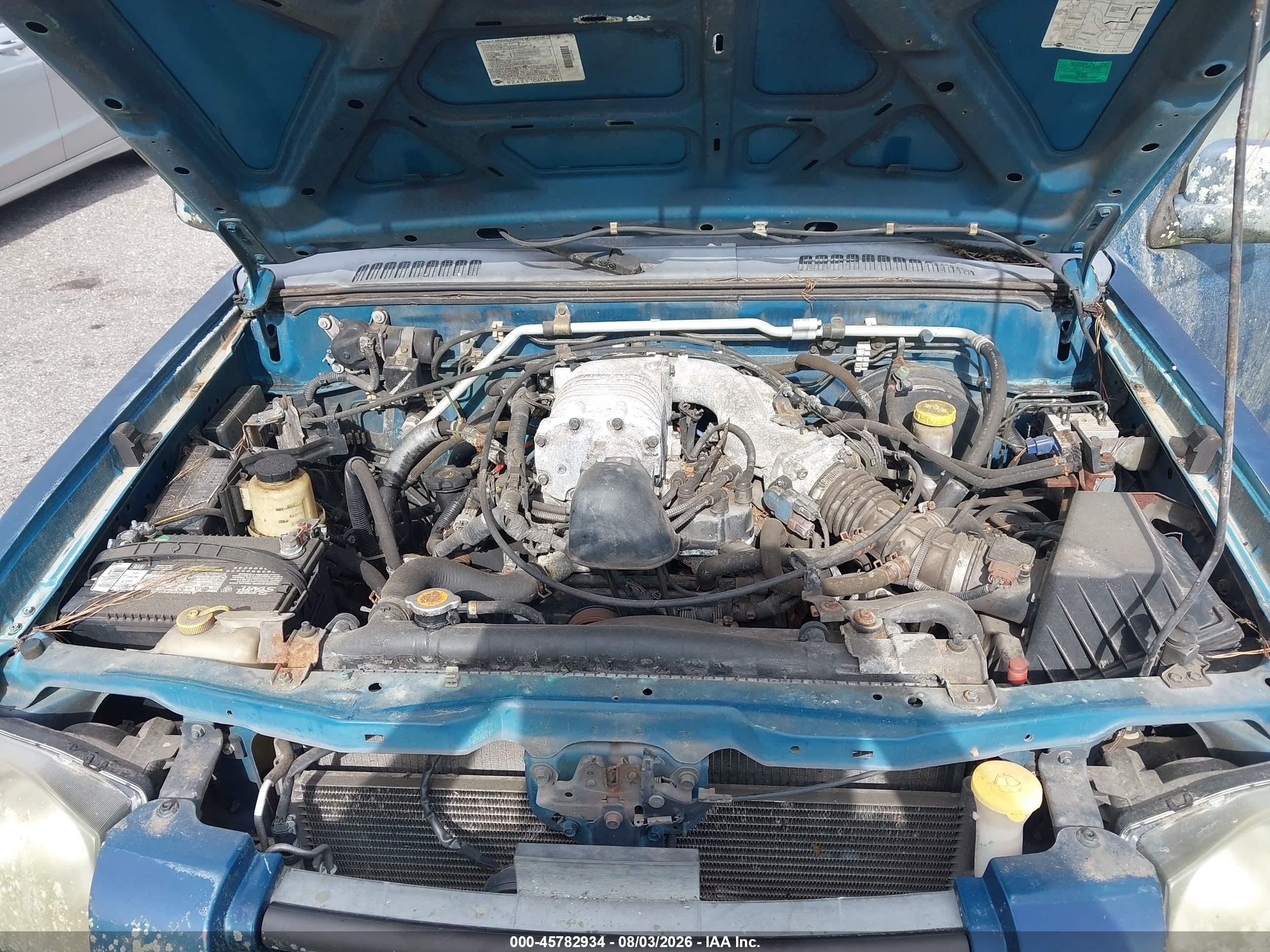 2001 Nissan Frontier Sc-v6 Blue vin: 1N6MD27T51C384632