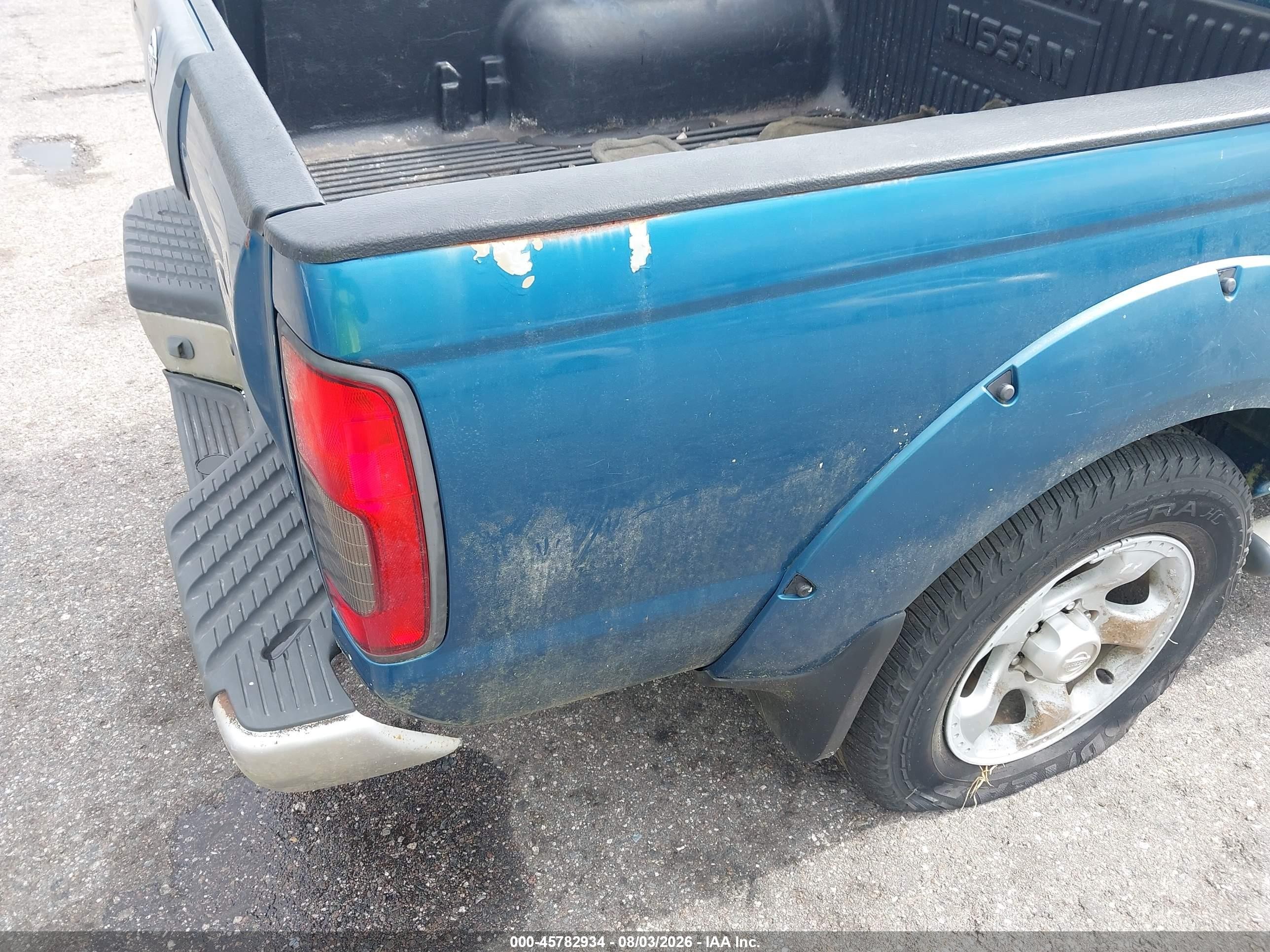 2001 Nissan Frontier Sc-v6 Blue vin: 1N6MD27T51C384632