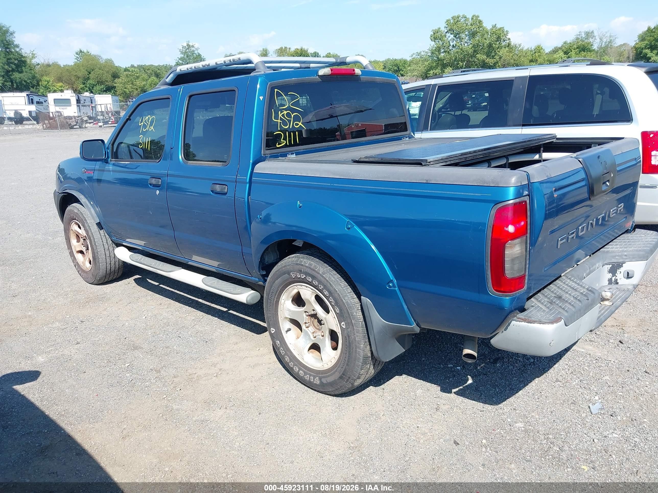 2002 Nissan Frontier Sc-v6 Blue vin: 1N6MD27T52C352264