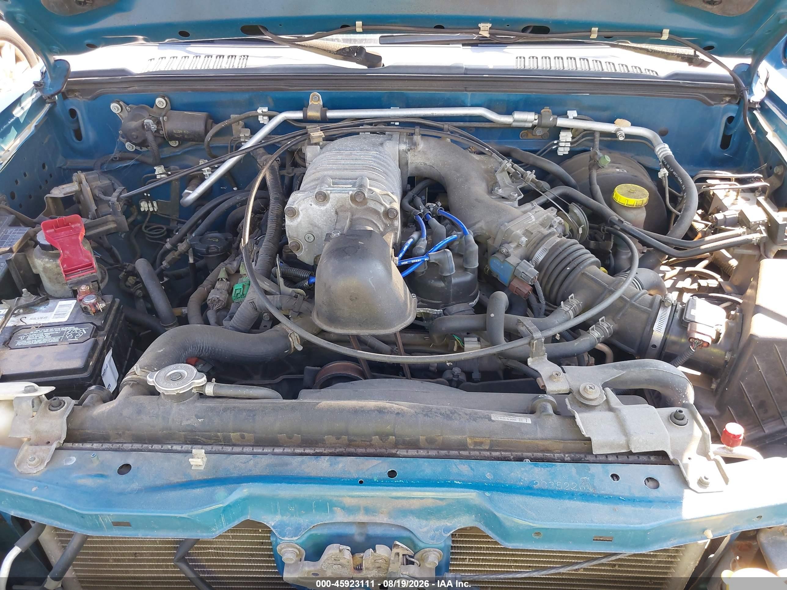2002 Nissan Frontier Sc-v6 Blue vin: 1N6MD27T52C352264