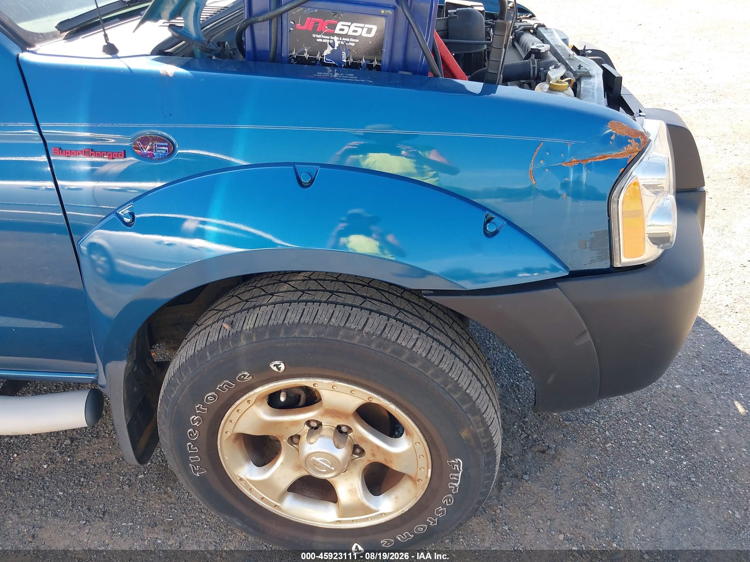2002 Nissan Frontier Sc-v6 Blue vin: 1N6MD27T52C352264