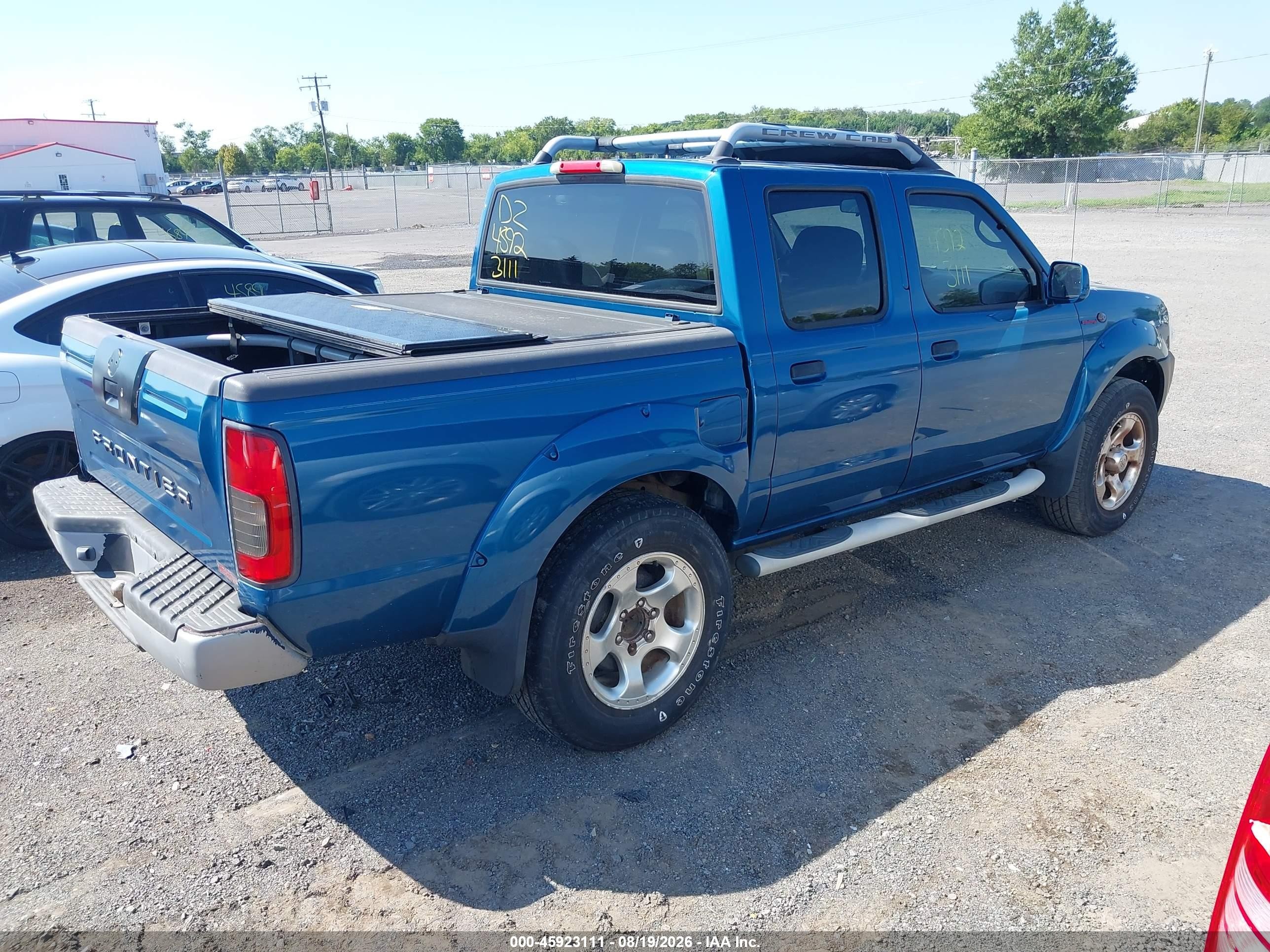 2002 Nissan Frontier Sc-v6 Blue vin: 1N6MD27T52C352264