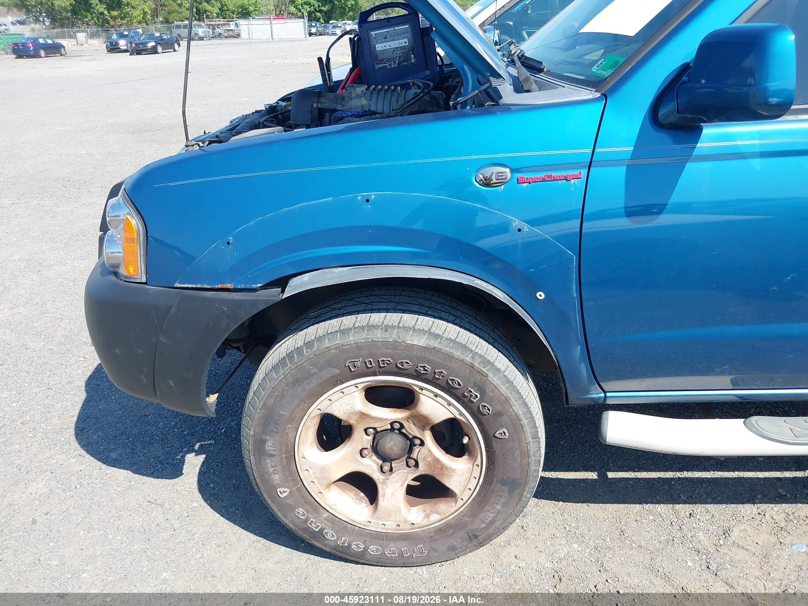 2002 Nissan Frontier Sc-v6 Blue vin: 1N6MD27T52C352264