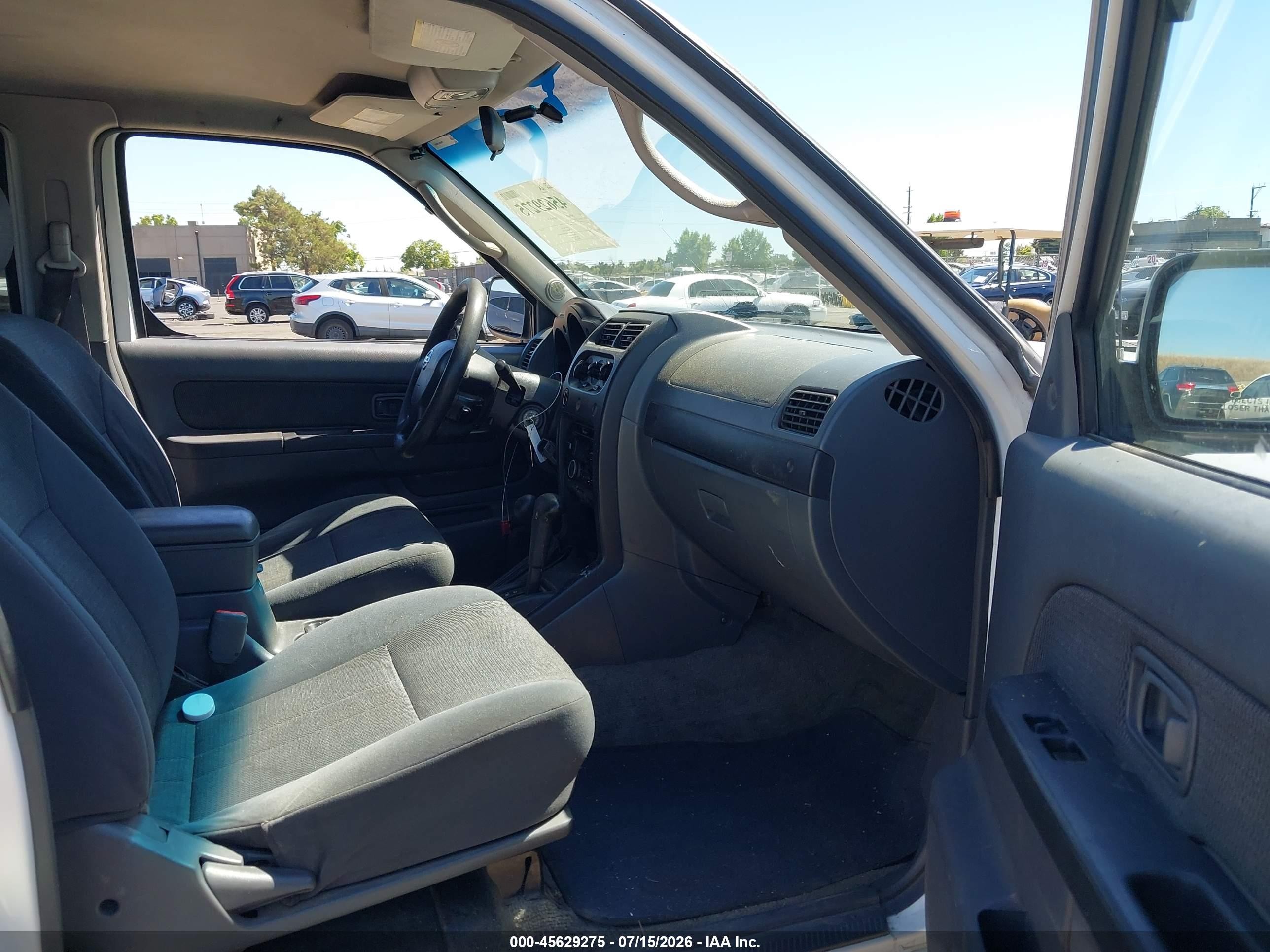 2002 Nissan Frontier Crew Cab Sc White vin: 1N6MD27Y72C388923