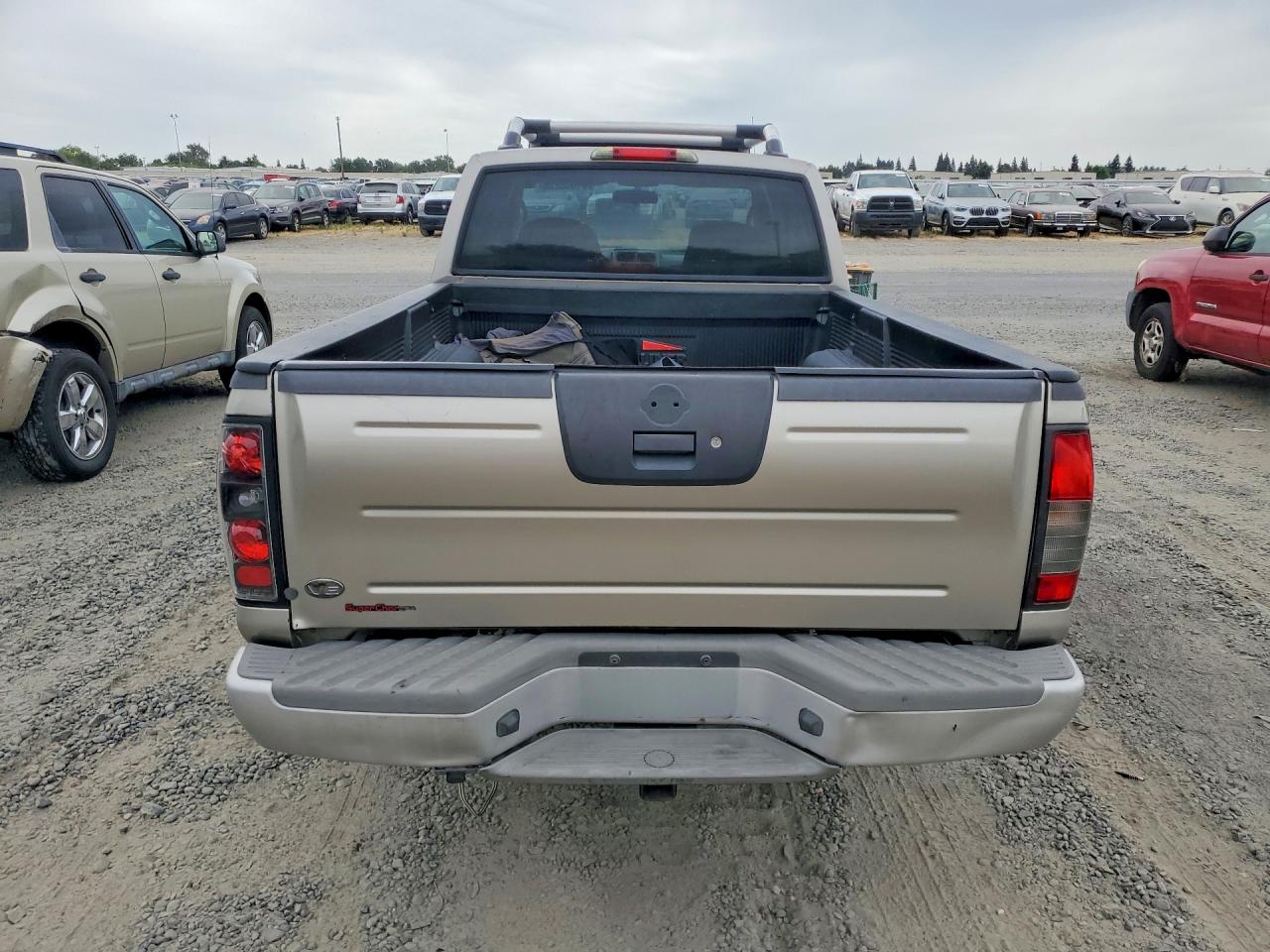 2004 Nissan Frontier Crew Cab Sc Beige vin: 1N6MD29X54C405161
