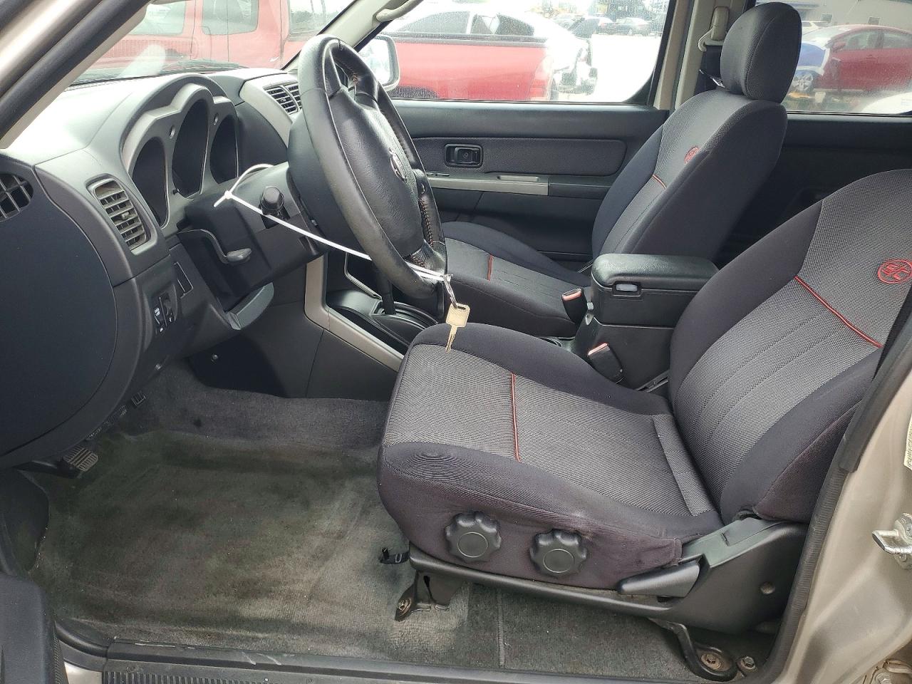2004 Nissan Frontier Crew Cab Sc Beige vin: 1N6MD29X54C405161
