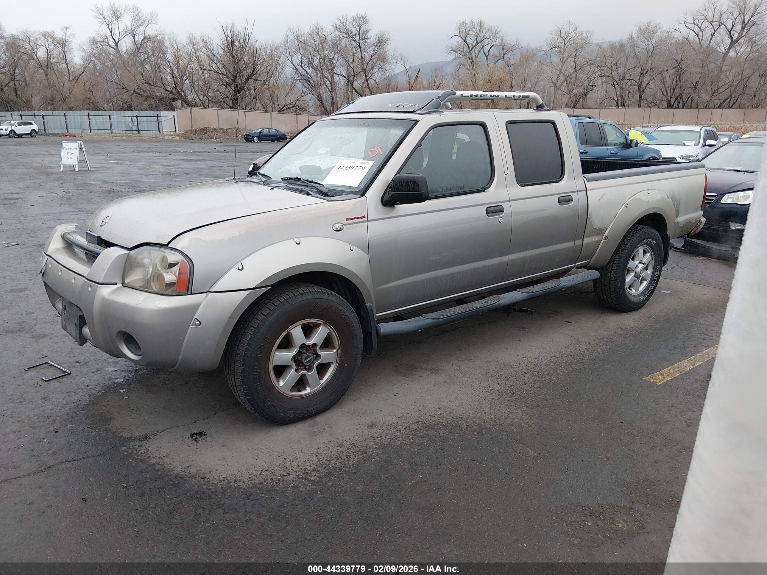 2003 Nissan Frontier Sve-v6 Beige vin: 1N6MD29Y13C444224