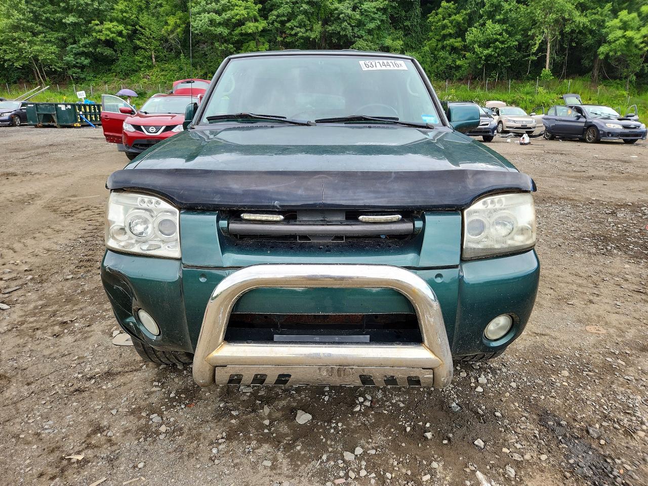 2002 Nissan Frontier Sve-v6 Зеленый vin: 1N6MD29Y22C390592