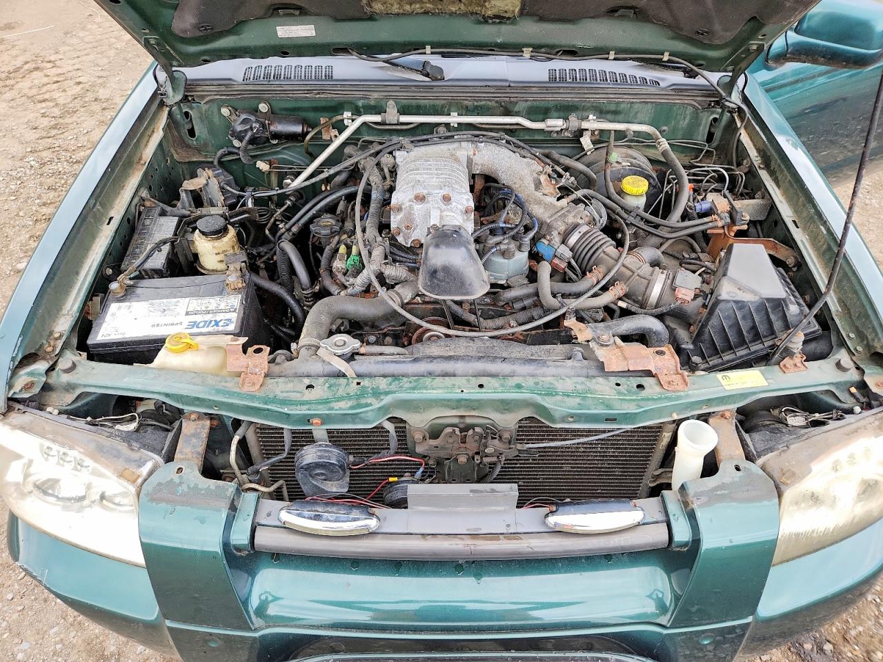 2002 Nissan Frontier Sve-v6 Зеленый vin: 1N6MD29Y22C390592