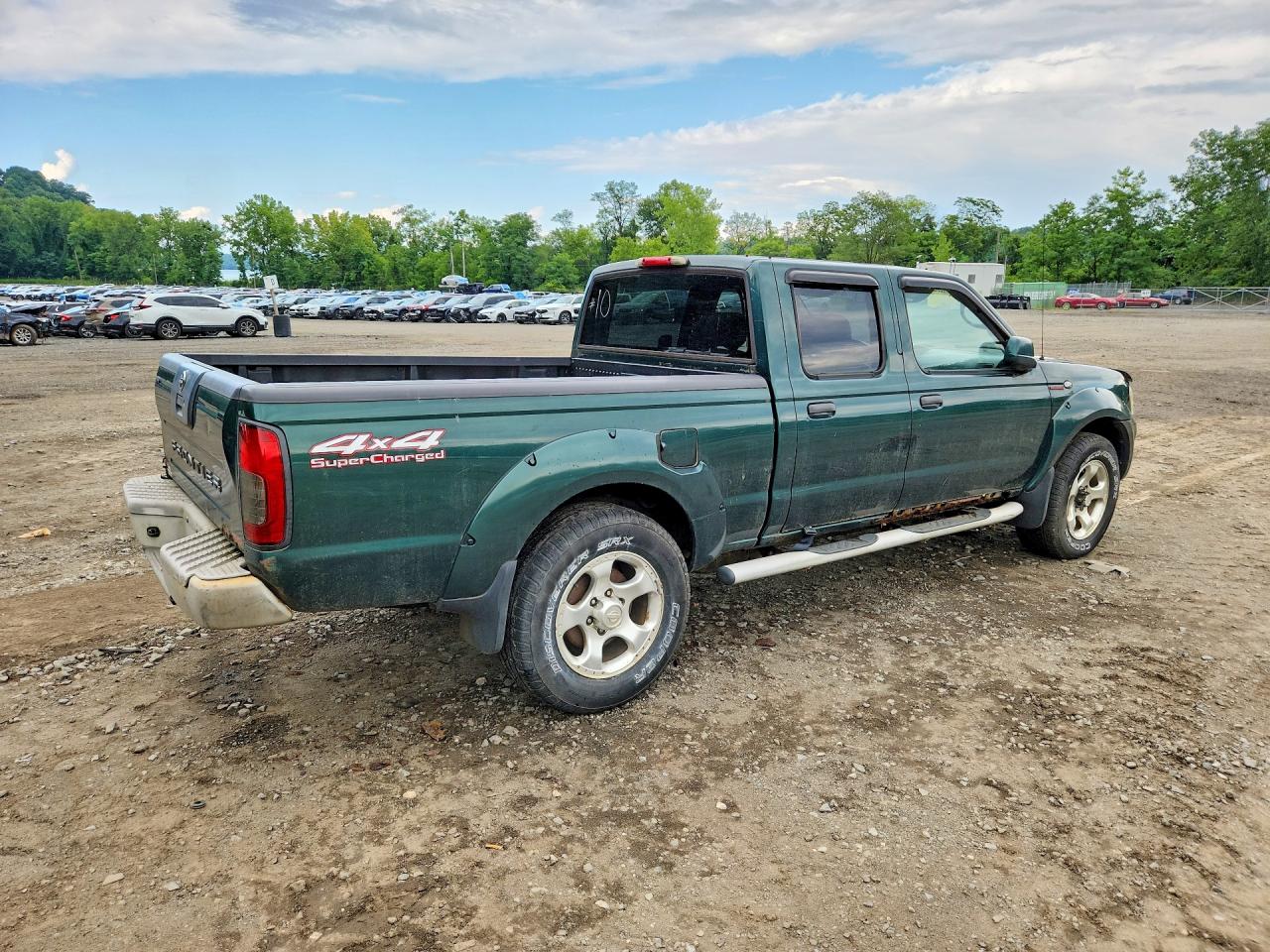 2002 Nissan Frontier Sve-v6 Зеленый vin: 1N6MD29Y22C390592