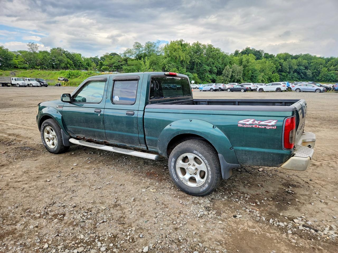 2002 Nissan Frontier Sve-v6 Зеленый vin: 1N6MD29Y22C390592
