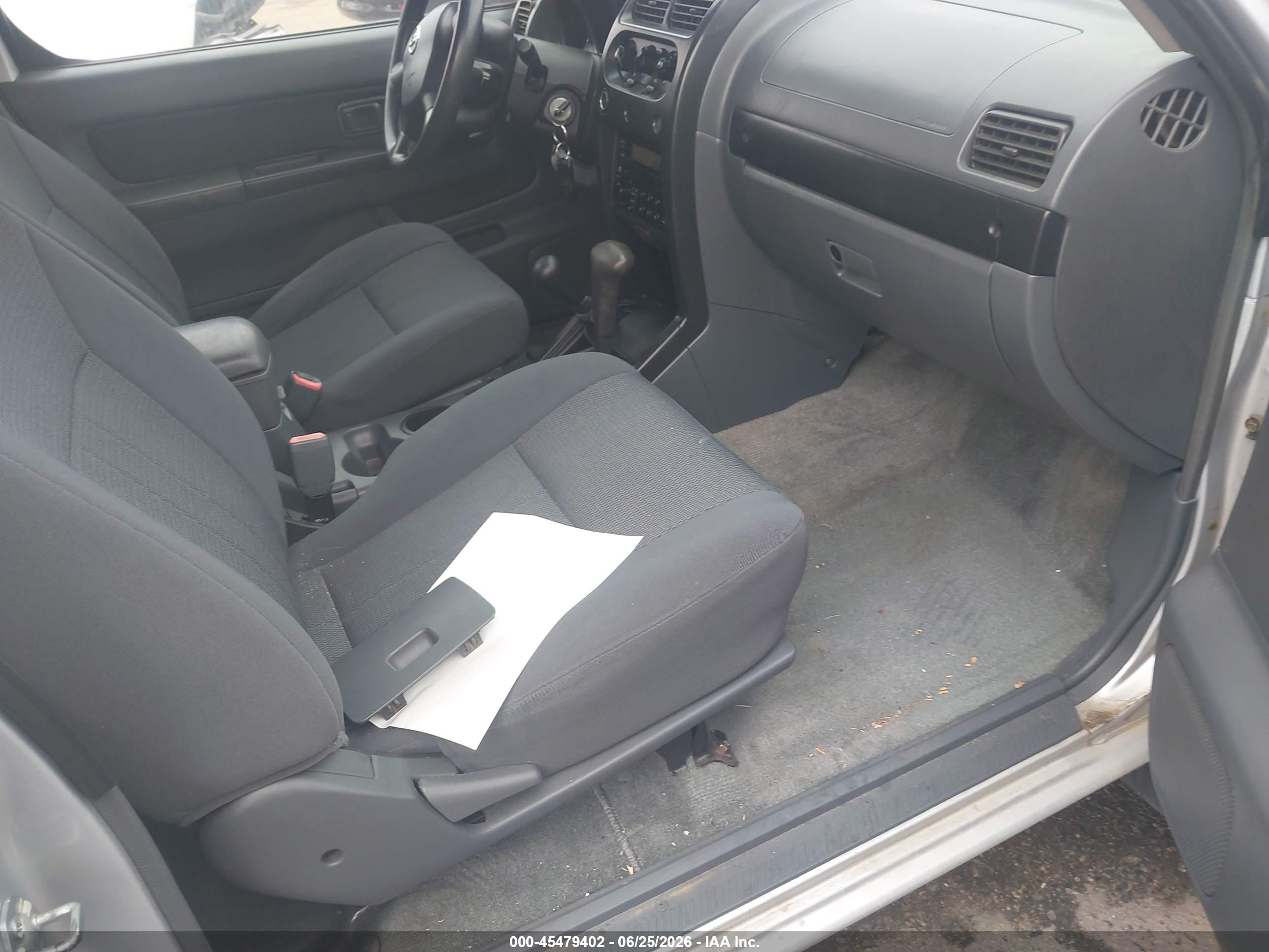 2004 Nissan Frontier Sc-v6 Silver vin: 1N6MD29Y34C407418