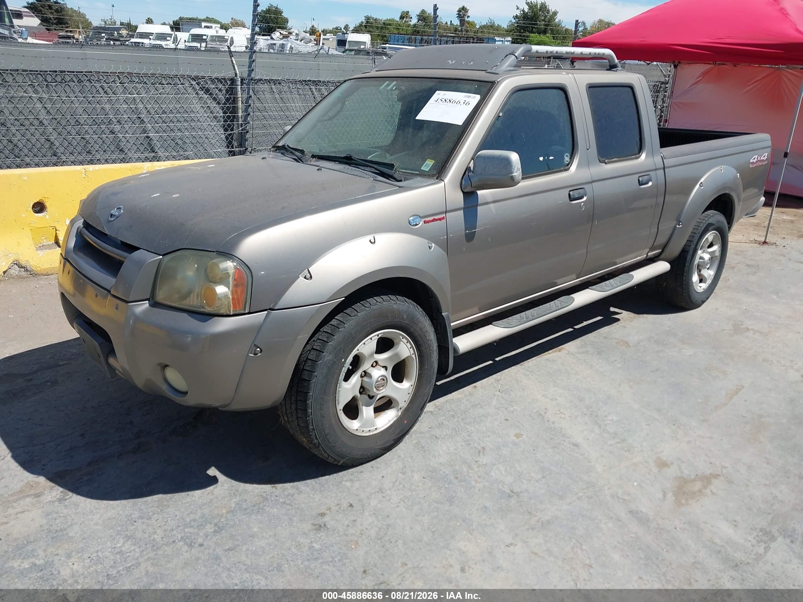 2003 Nissan Frontier 4wd Sc Brown vin: 1N6MD29Y43C448848