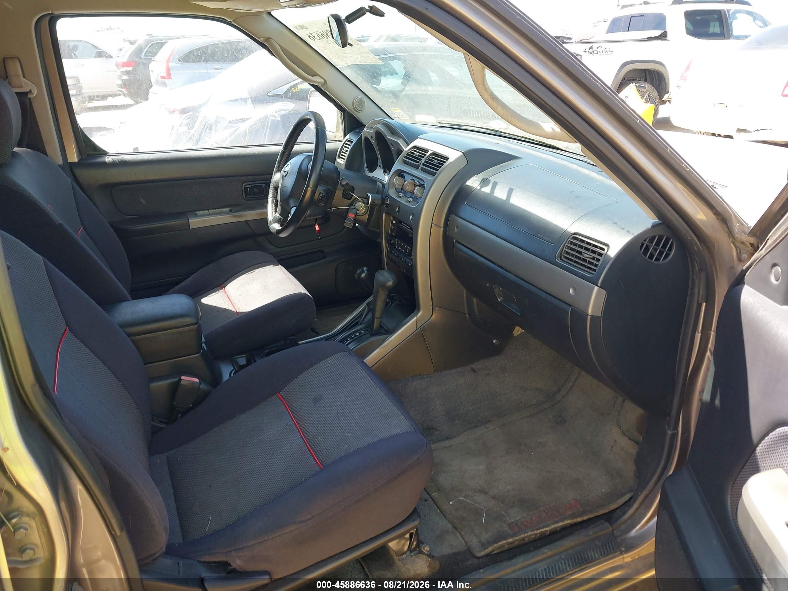 2003 Nissan Frontier 4wd Sc Brown vin: 1N6MD29Y43C448848