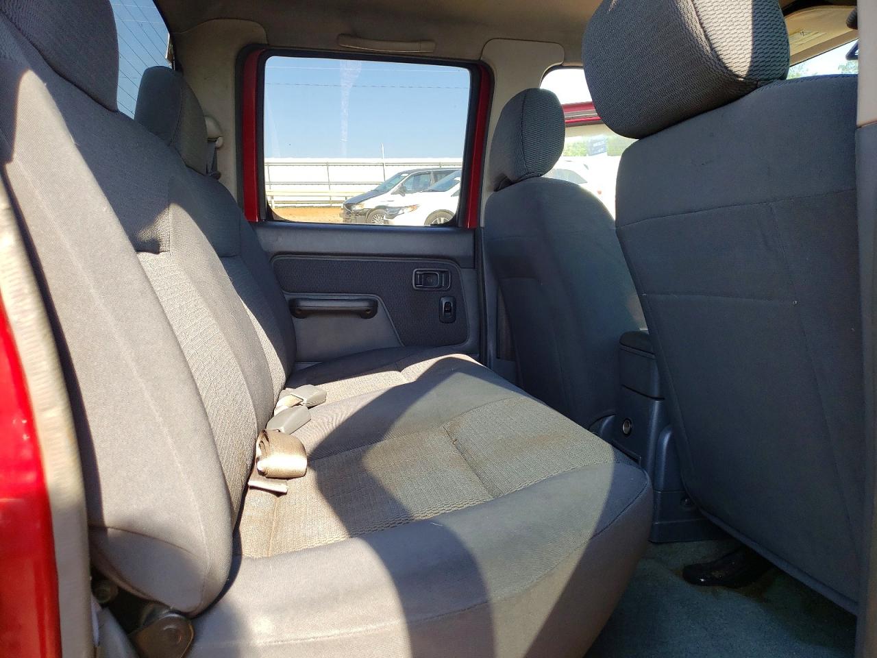 2002 Nissan Frontier Crew Cab Sc Red vin: 1N6MD29Y72C369334