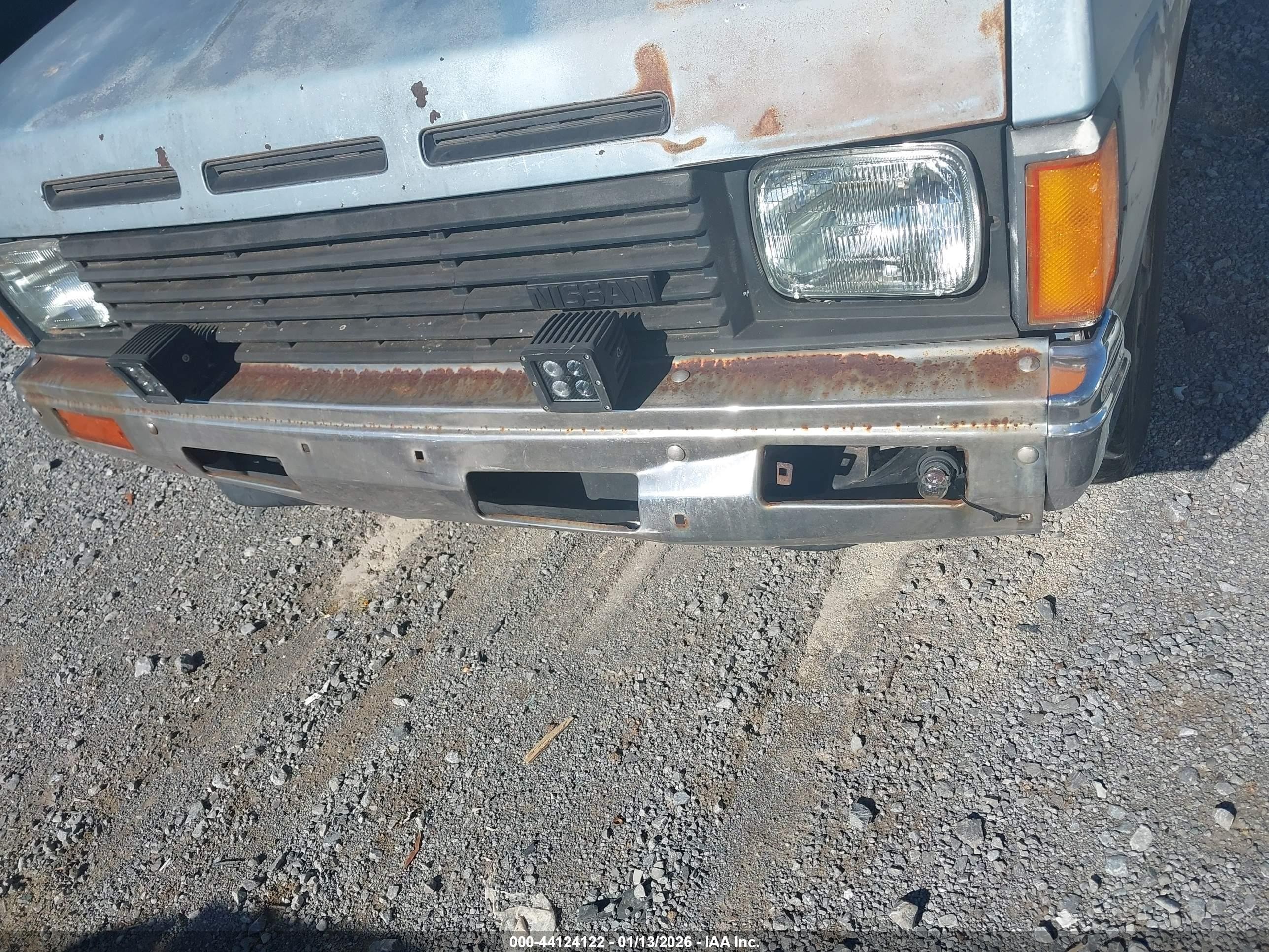 1987 Nissan D21 Short Bed Blue vin: 1N6ND11S2HC333484