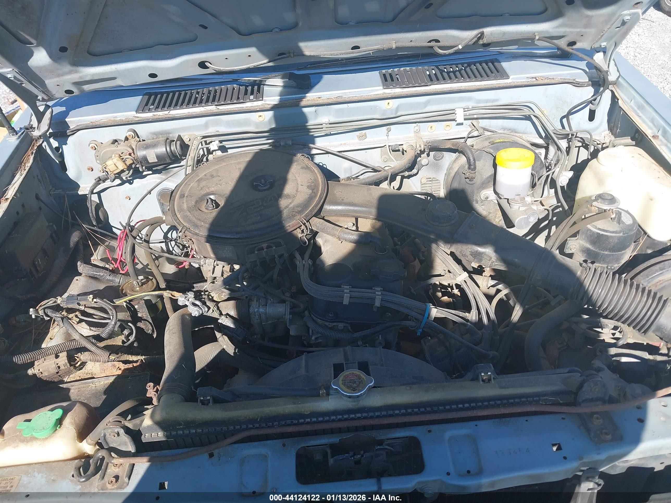 1987 Nissan D21 Short Bed Blue vin: 1N6ND11S2HC333484