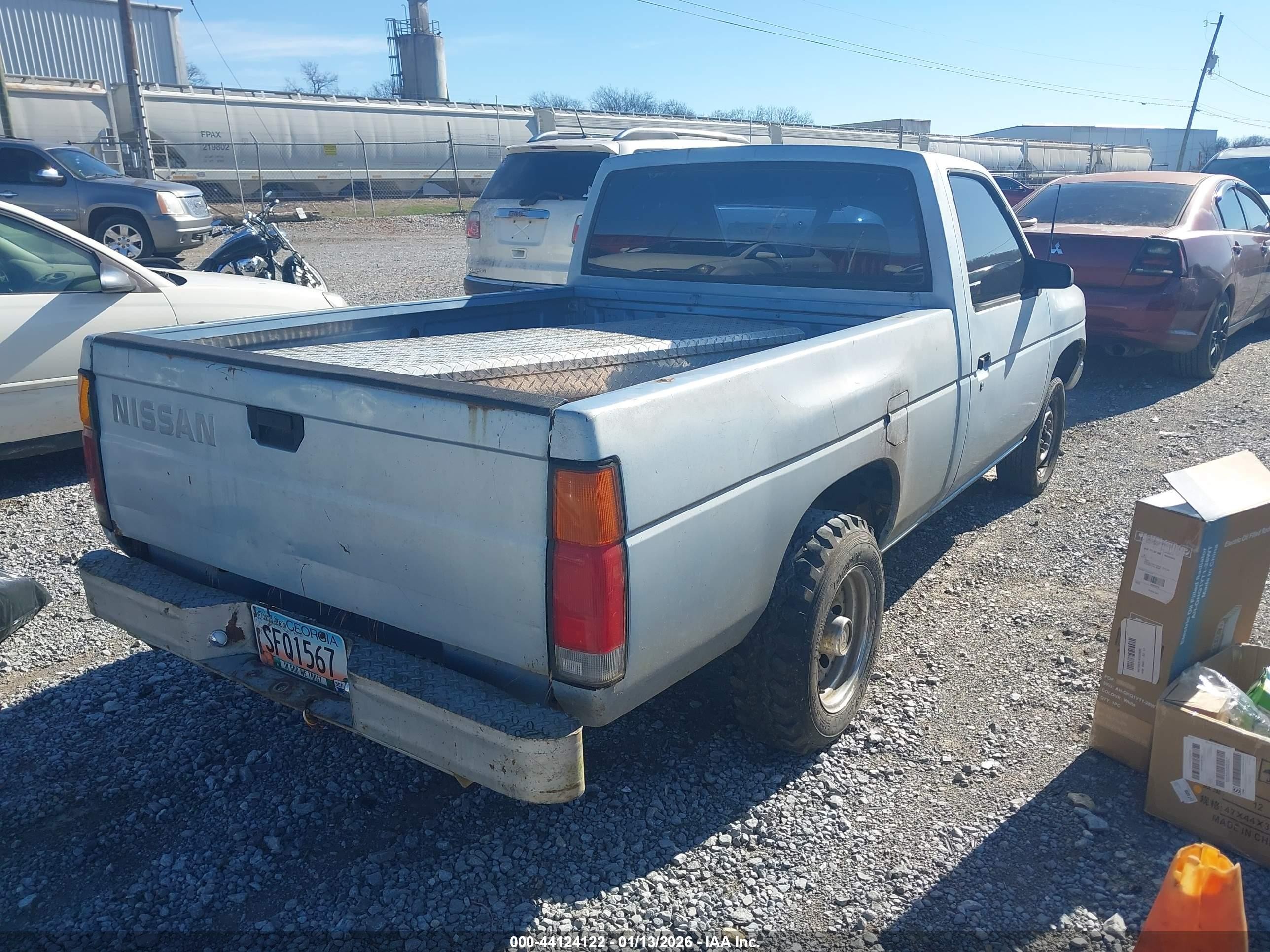 1987 Nissan D21 Short Bed Blue vin: 1N6ND11S2HC333484