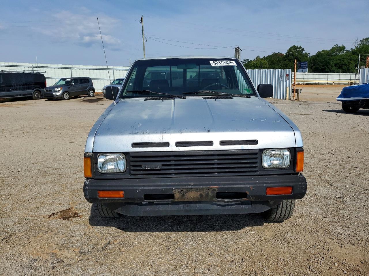 1986 Nissan D21 Short Bed Blue vin: 1N6ND11S3GC378867