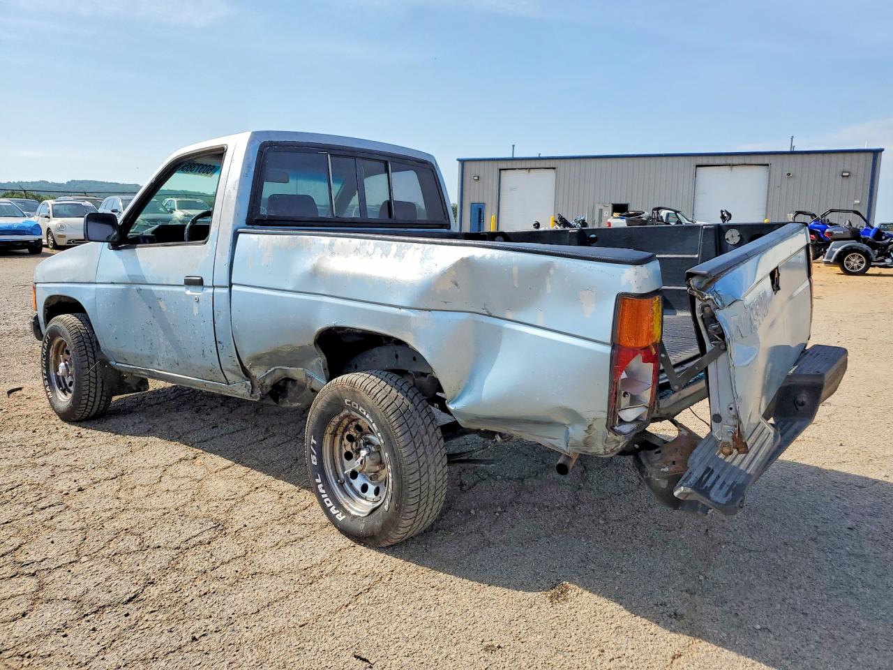 1986 Nissan D21 Short Bed Blue vin: 1N6ND11S3GC378867