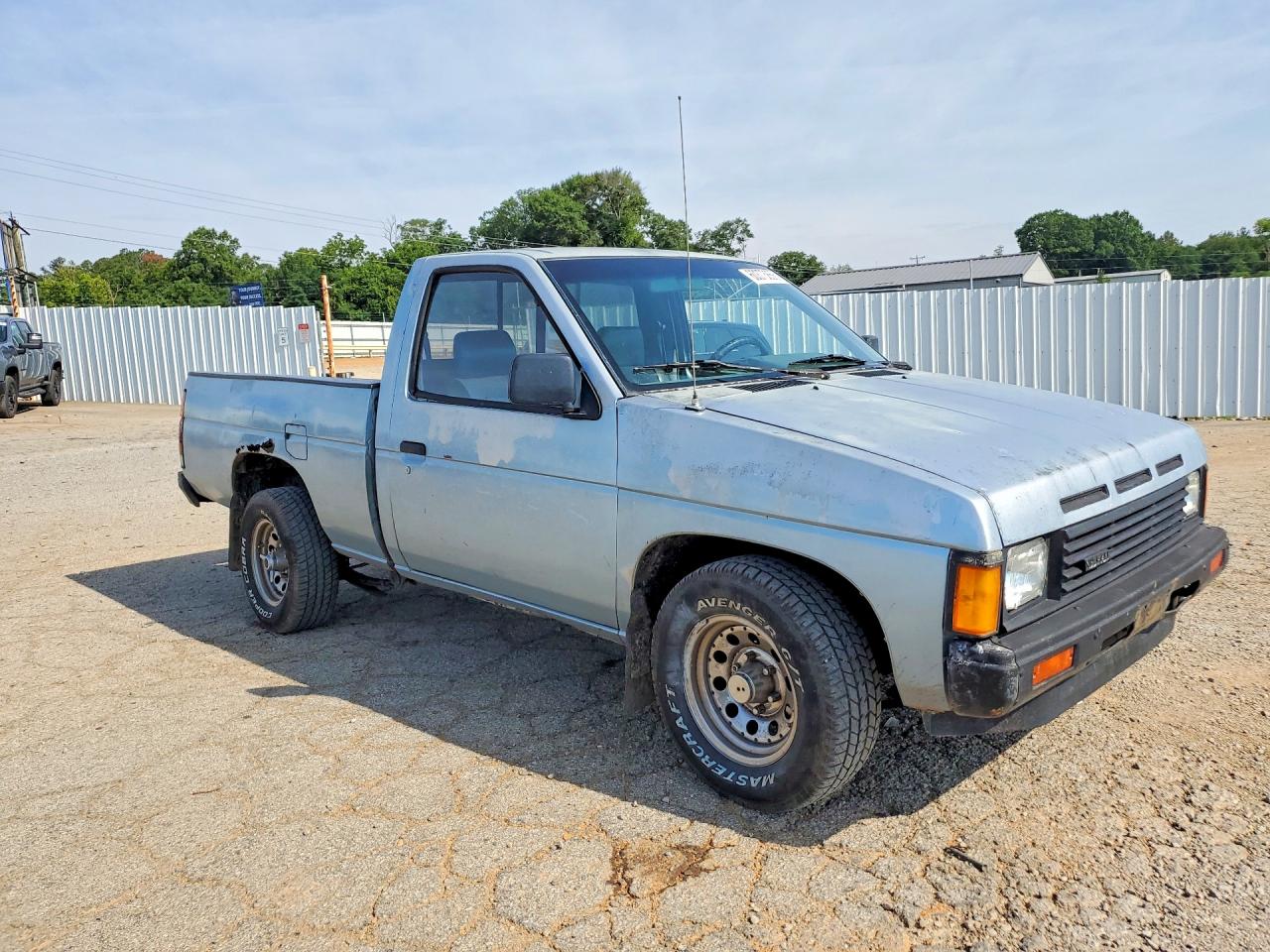 1986 Nissan D21 Short Bed Blue vin: 1N6ND11S3GC378867