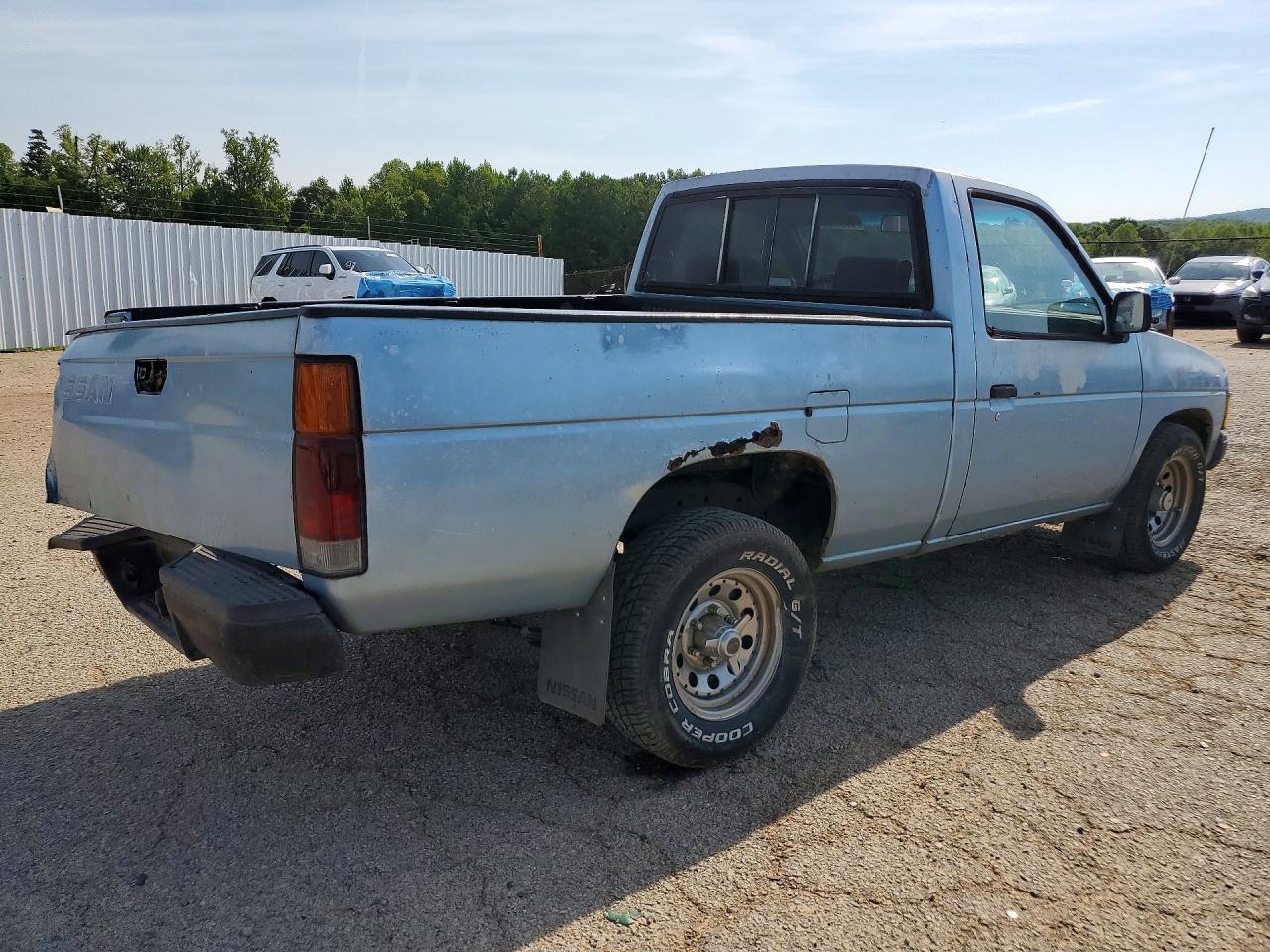 1986 Nissan D21 Short Bed Blue vin: 1N6ND11S3GC378867