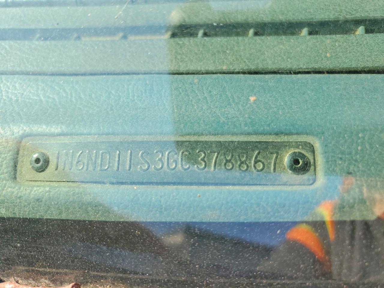 1986 Nissan D21 Short Bed Blue vin: 1N6ND11S3GC378867
