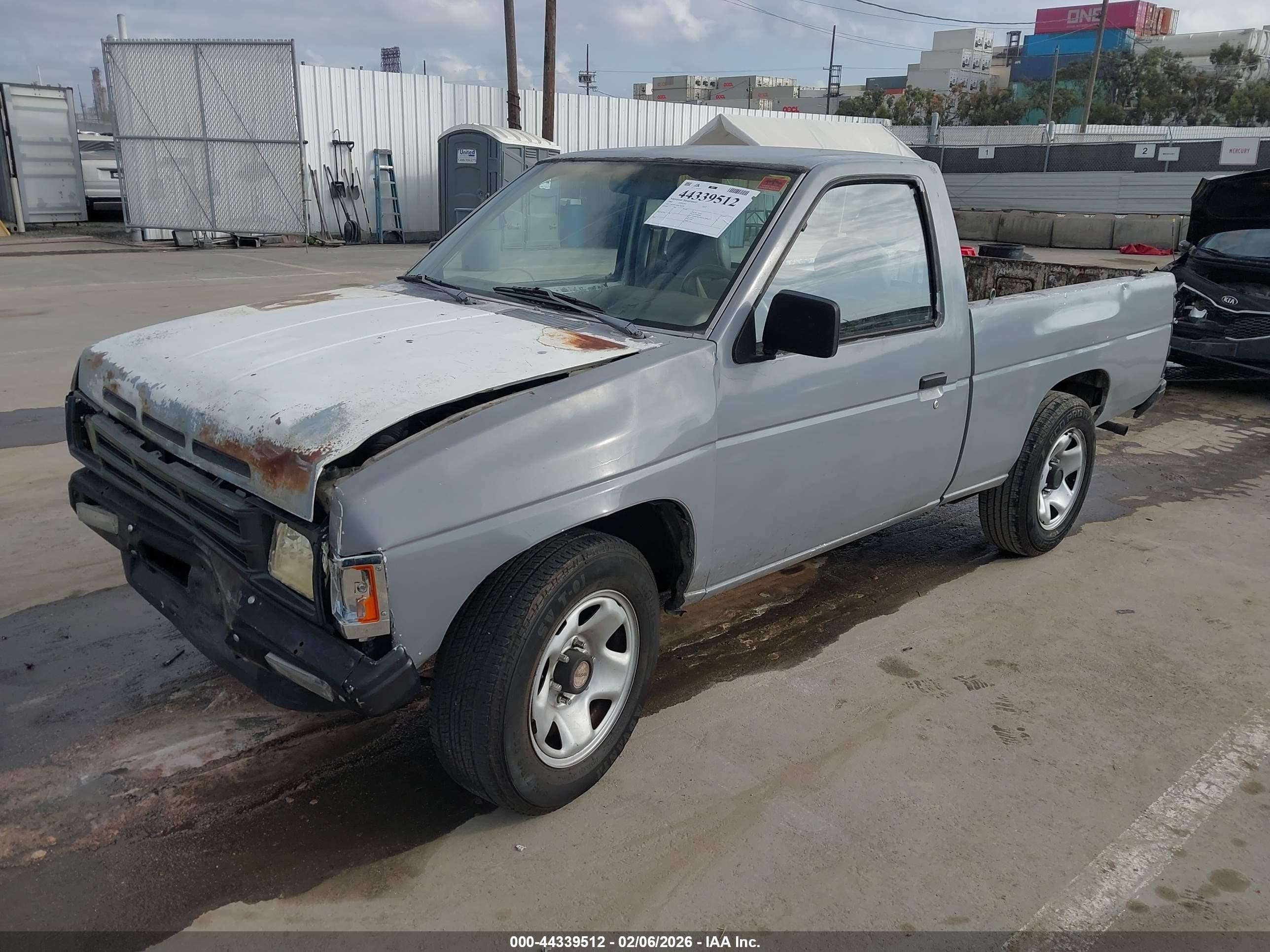 1988 Nissan D21 Short Bed Gray vin: 1N6ND11S4JC304705