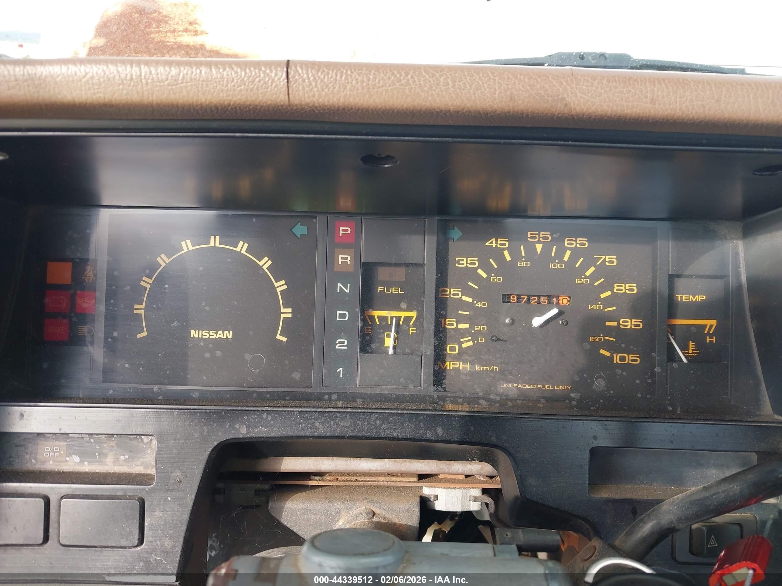 1988 Nissan D21 Short Bed Gray vin: 1N6ND11S4JC304705