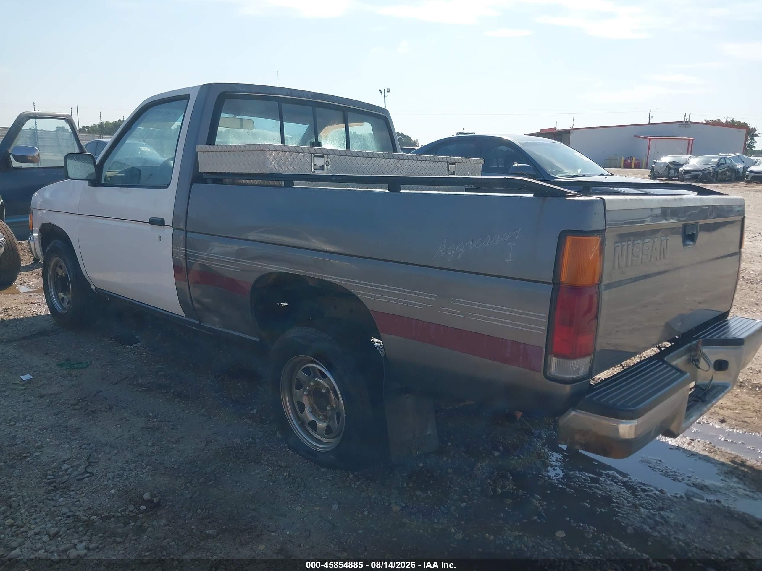 1989 Nissan D21 Short Bed Gray vin: 1N6ND11S8KC360213