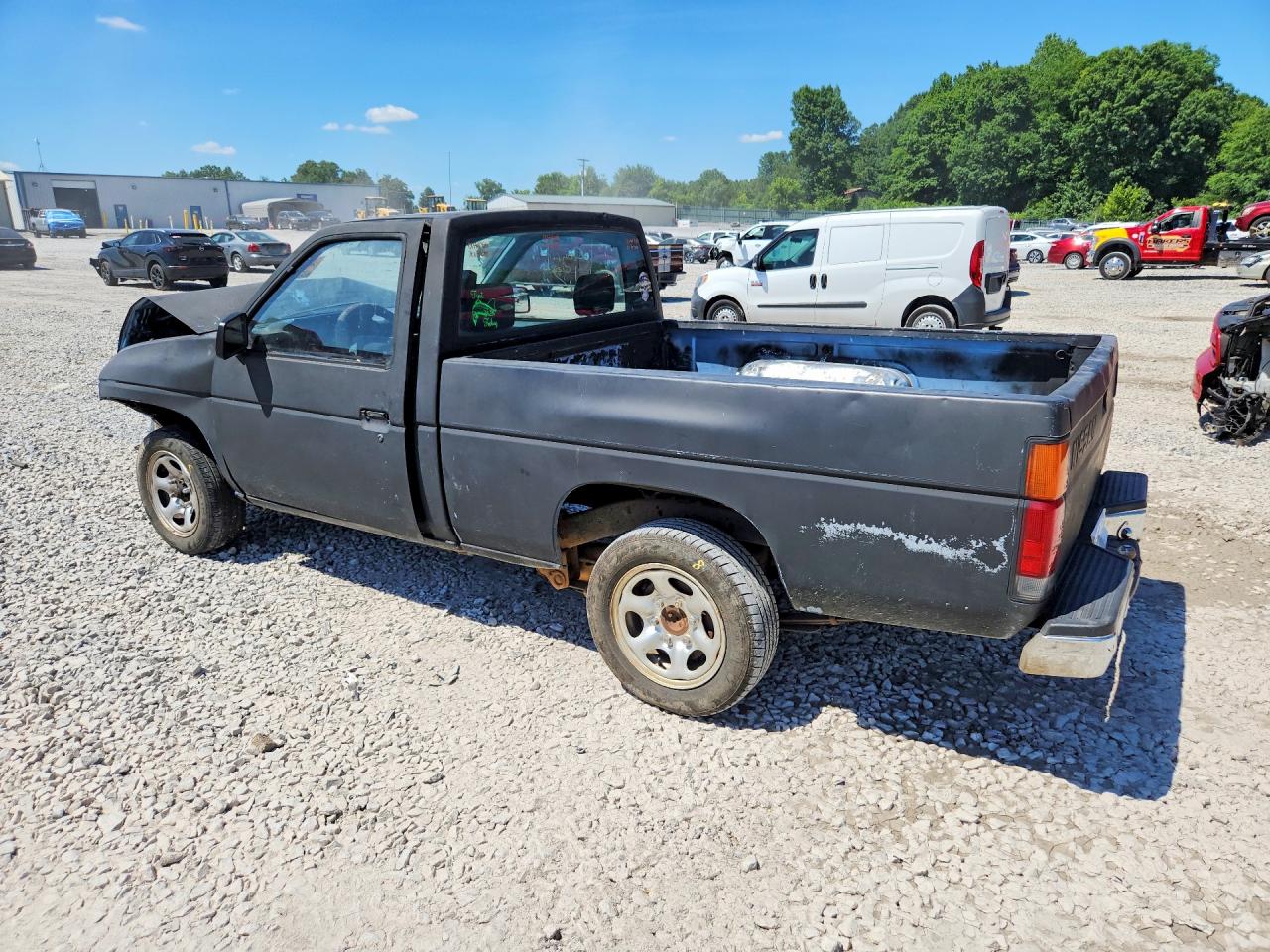 1989 Nissan D21 Short Bed Black vin: 1N6ND11S8KC419759