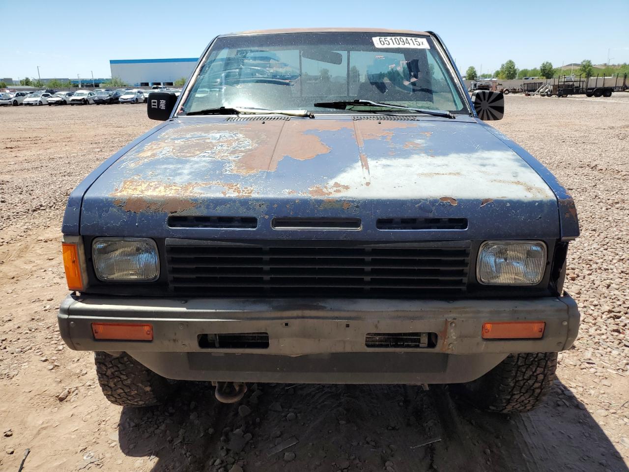 1987 Nissan D21 Short Bed   Blue vin: 1N6ND11Y5HC306798